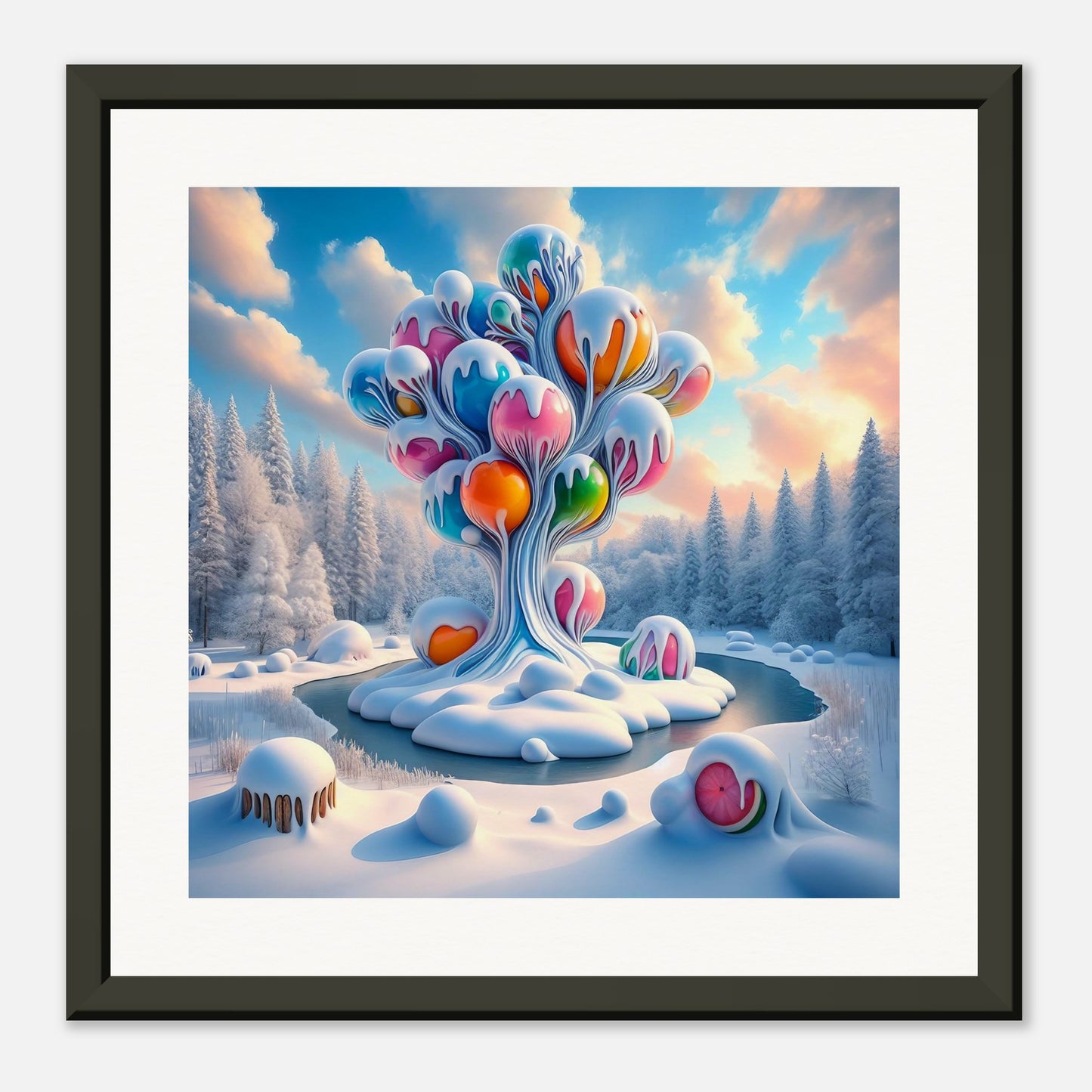 Wall Art - Winter 78 - Ball sculpture