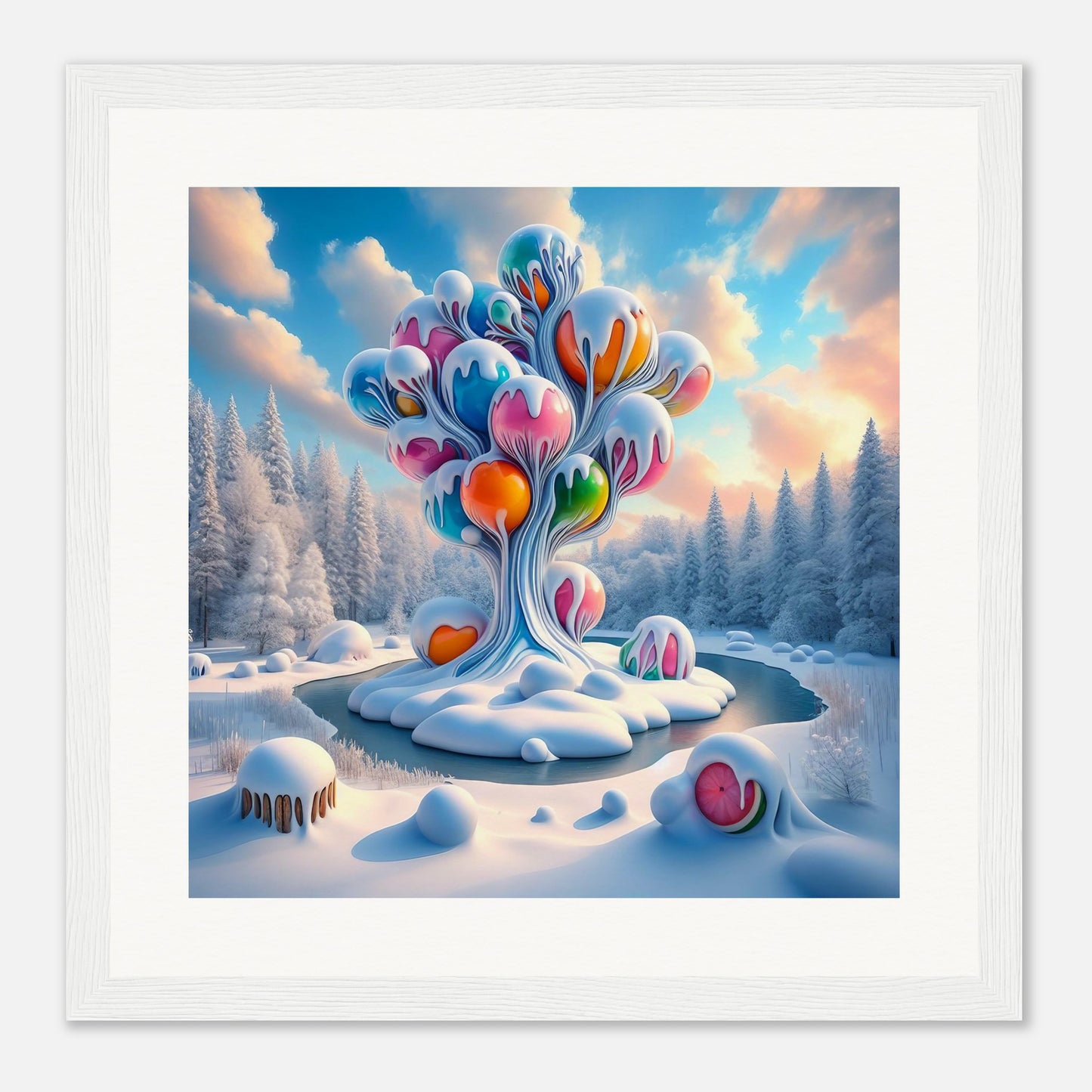 Wall Art - Winter 78 - Ball sculpture
