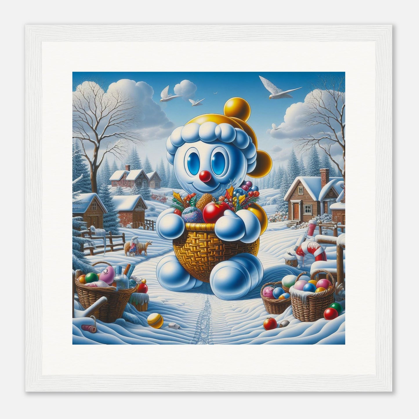 Wall Art - Winter 52 - Baby snowman