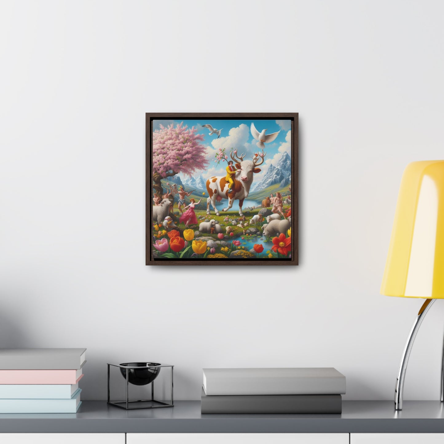 Framed Gallery Canvas Wrap - Spring 28