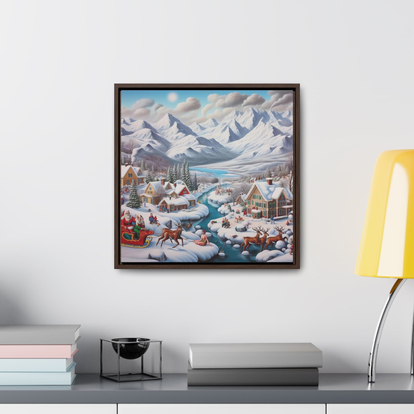 Framed Gallery Canvas Wrap - Winter 109