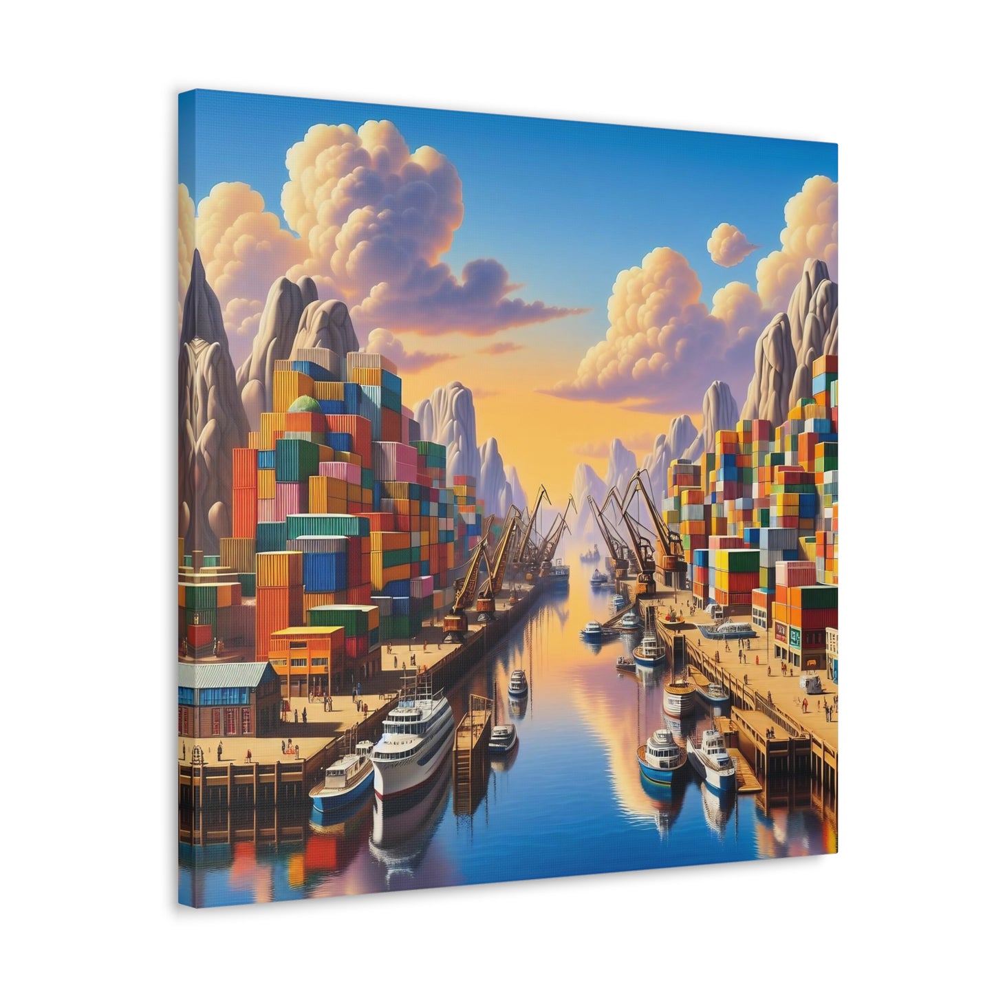 Canvas Gallery Wrap - Harbor 20