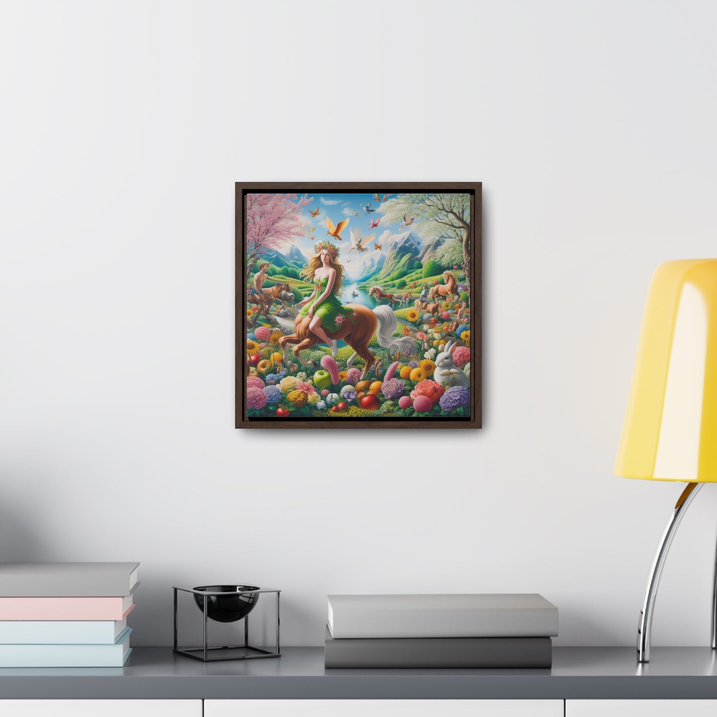 Framed Gallery Canvas Wrap - Spring 9