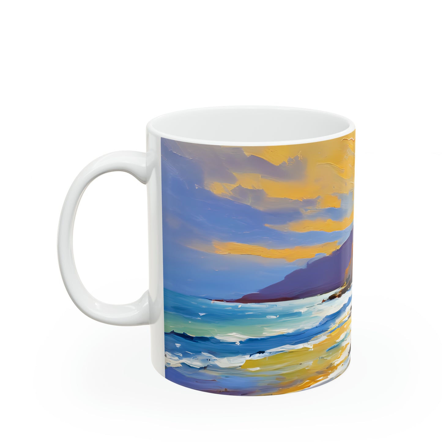 Ceramic Mug 11oz - Beach 6003