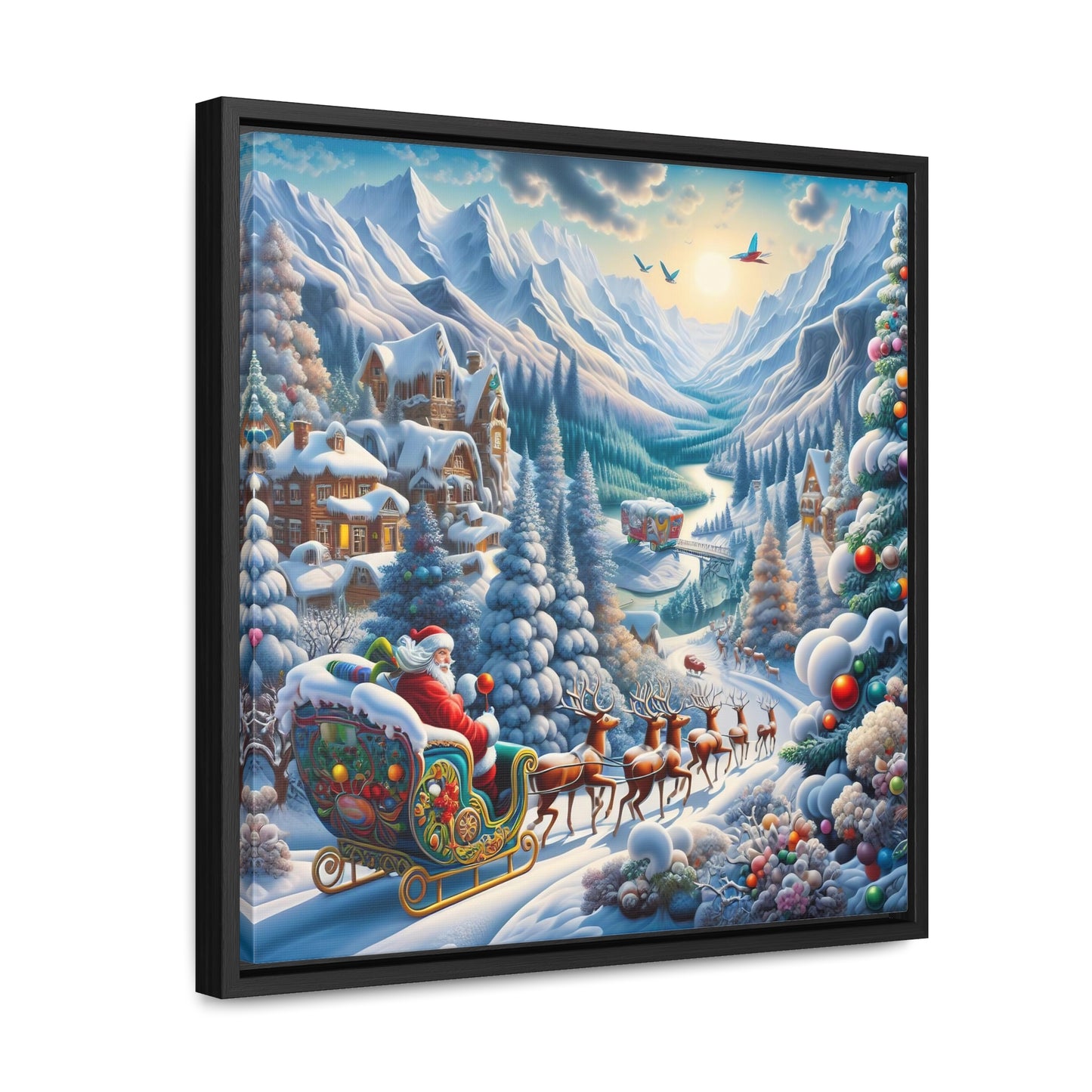 Framed Gallery Canvas Wrap - Winter 113