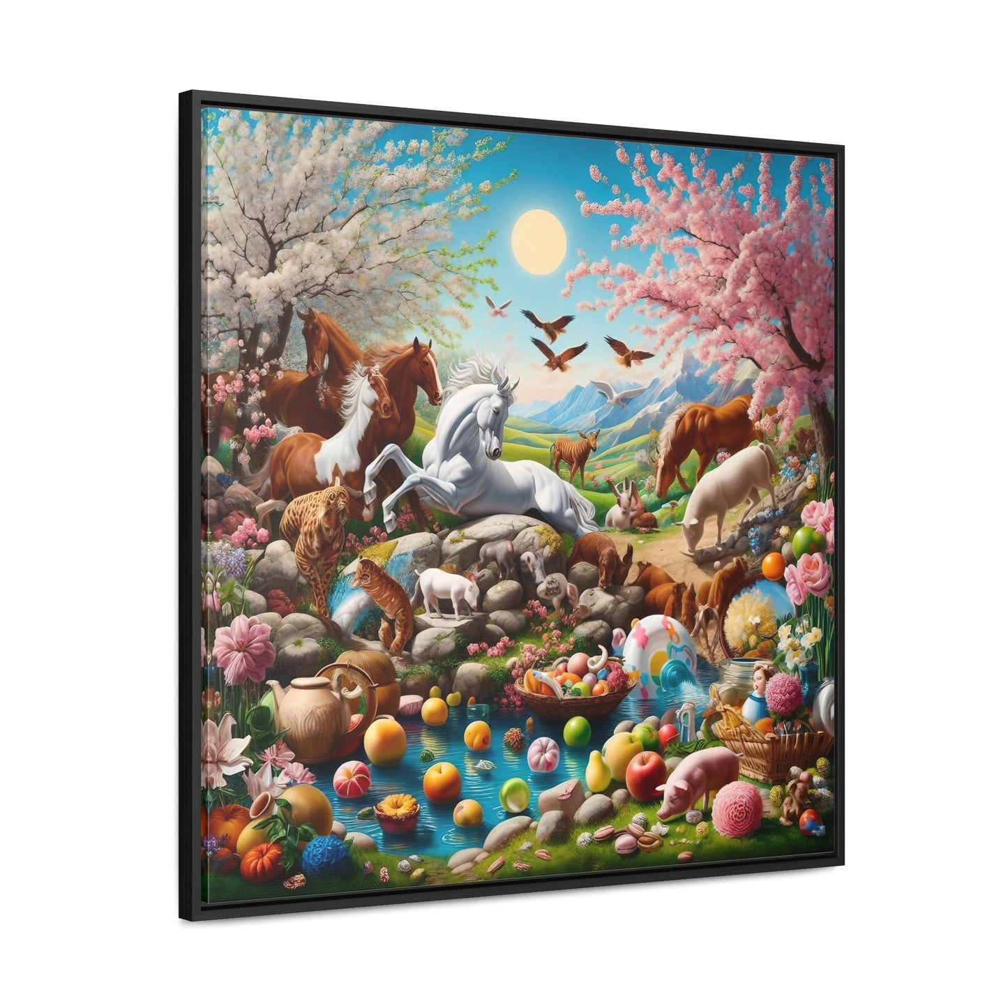 Framed Gallery Canvas Wrap - Spring 24