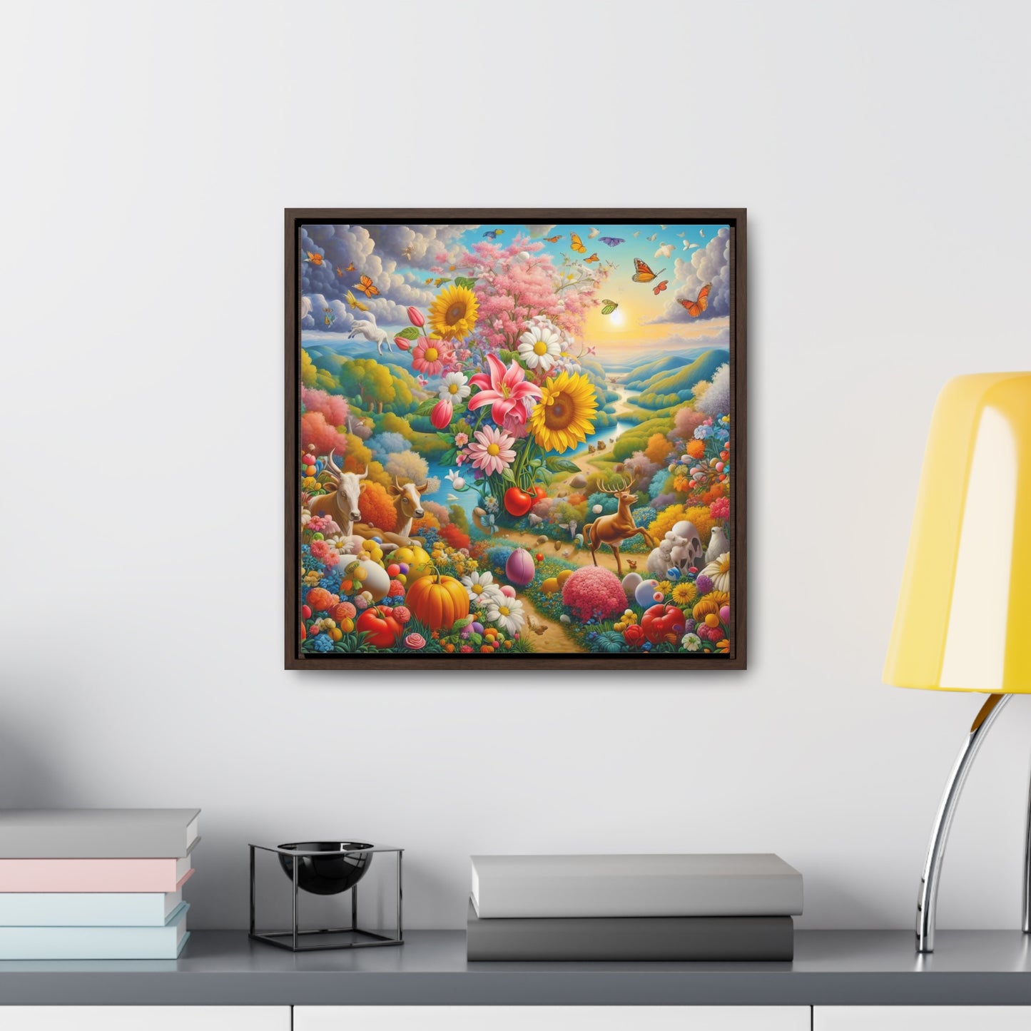 Framed Gallery Canvas Wrap - Spring 40