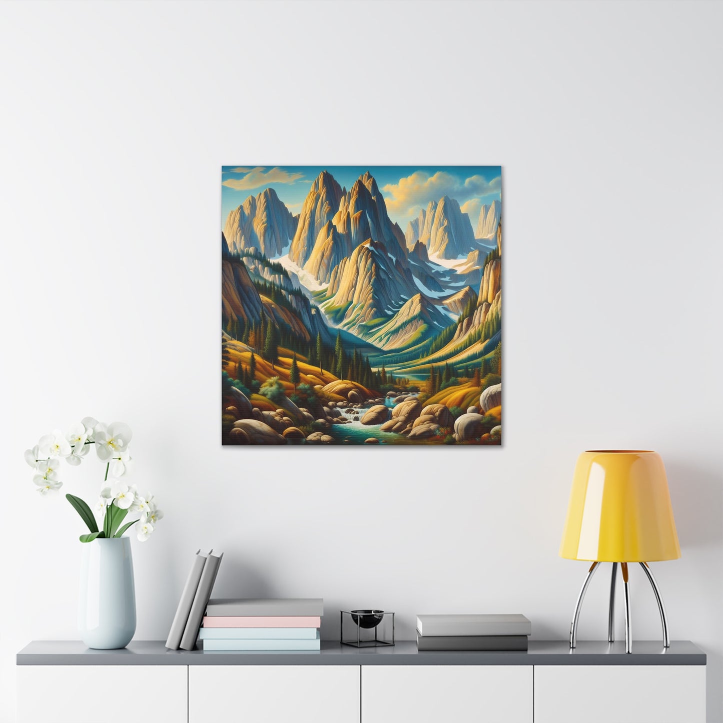 Canvas Gallery Wrap - Mountains 7