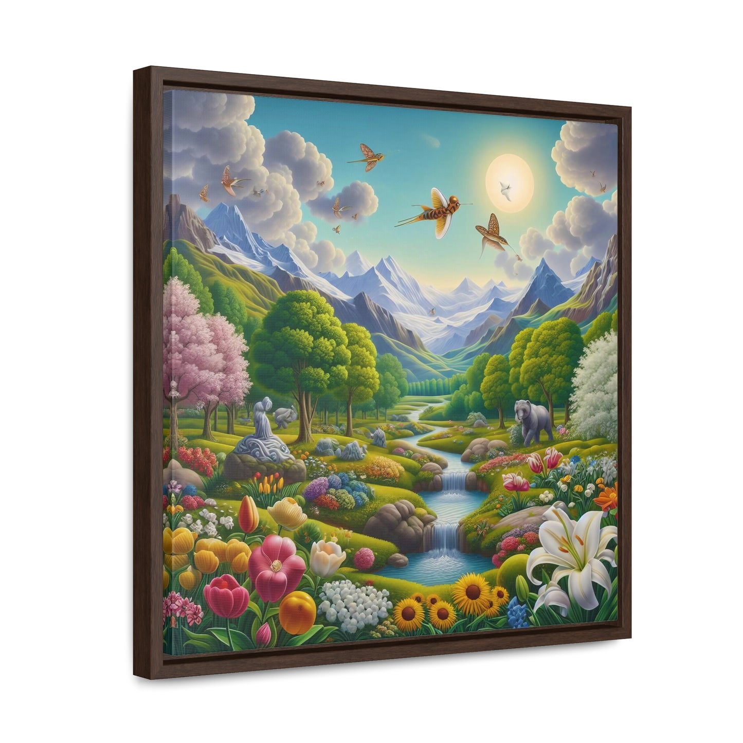 Framed Gallery Canvas Wrap - Spring 17