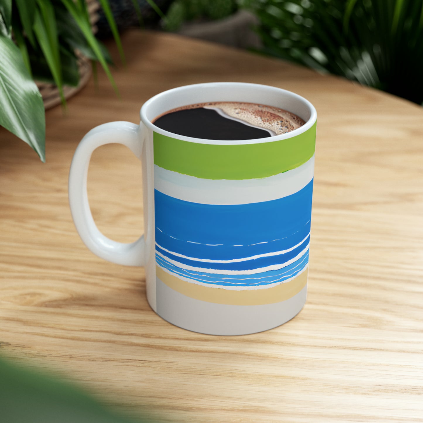 Ceramic Mug 11oz - Beach 10002