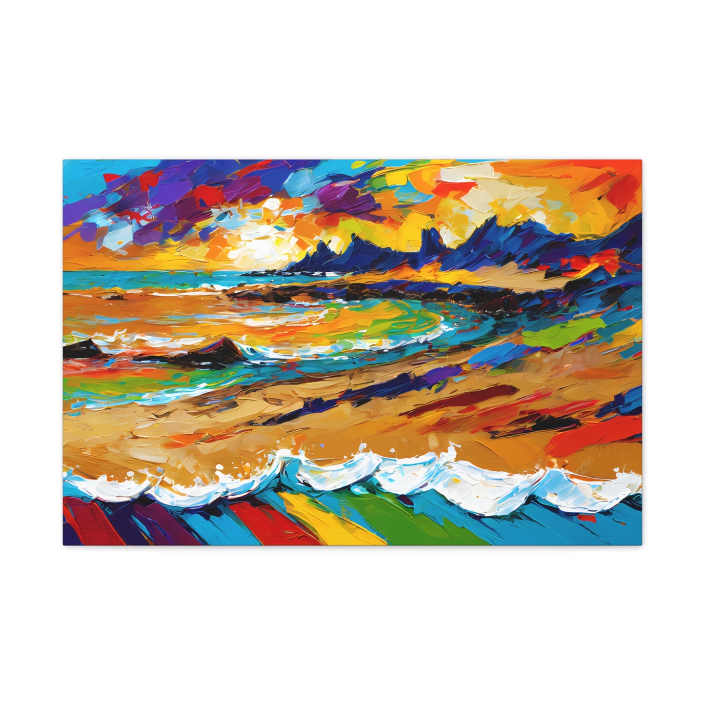 Canvas Gallery Wrap - Beach 14002