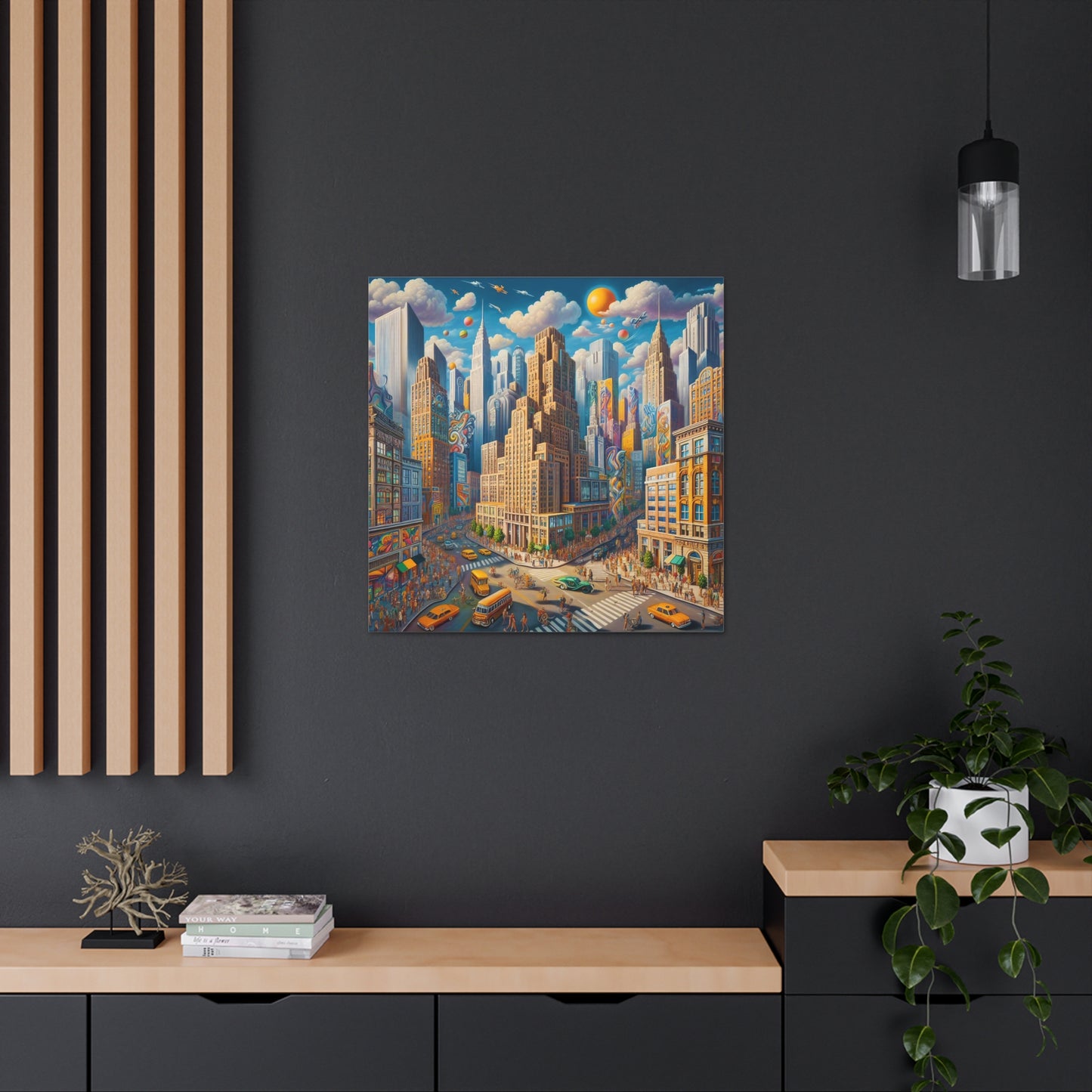 Canvas Gallery Wrap - City 6