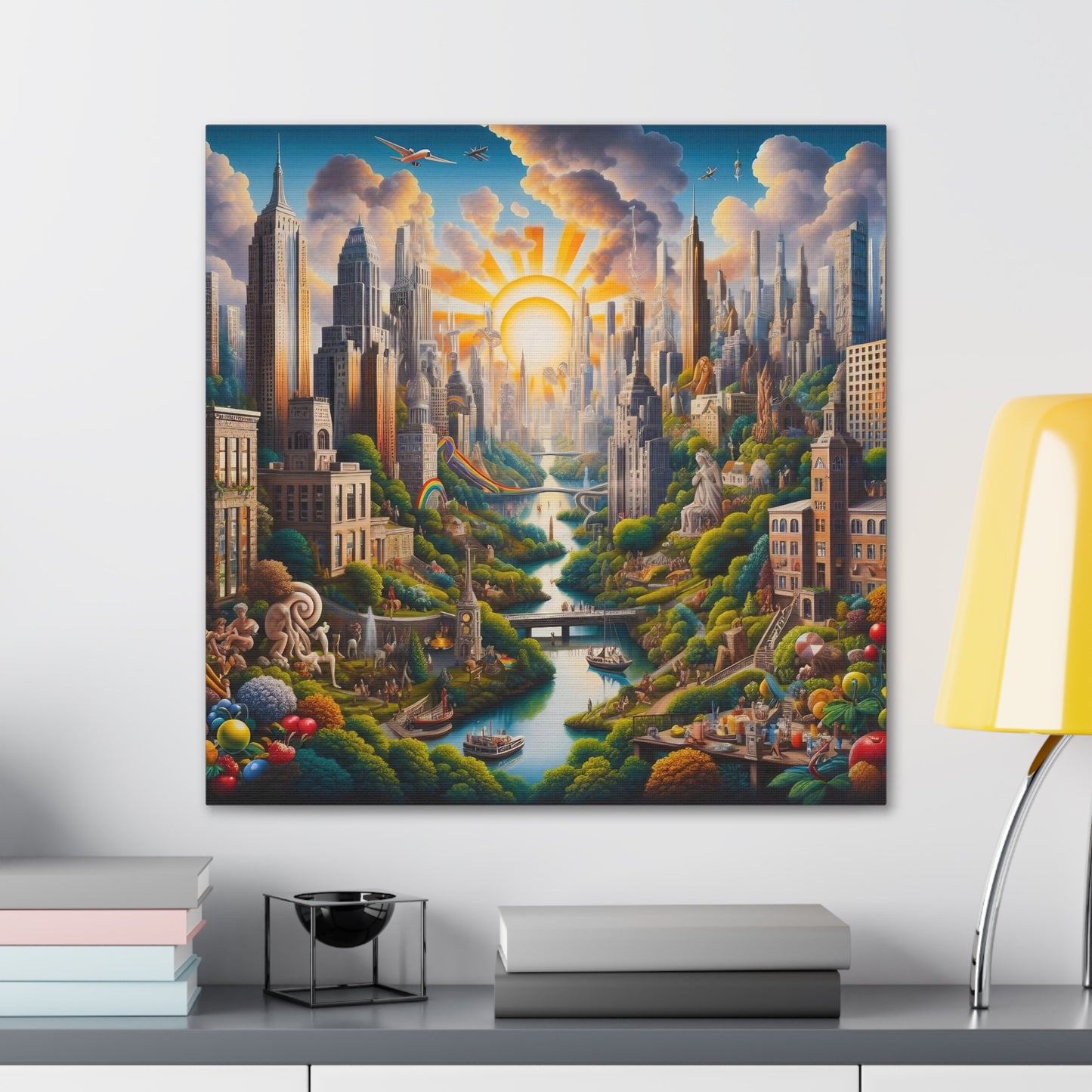 Canvas Gallery Wrap - City 3