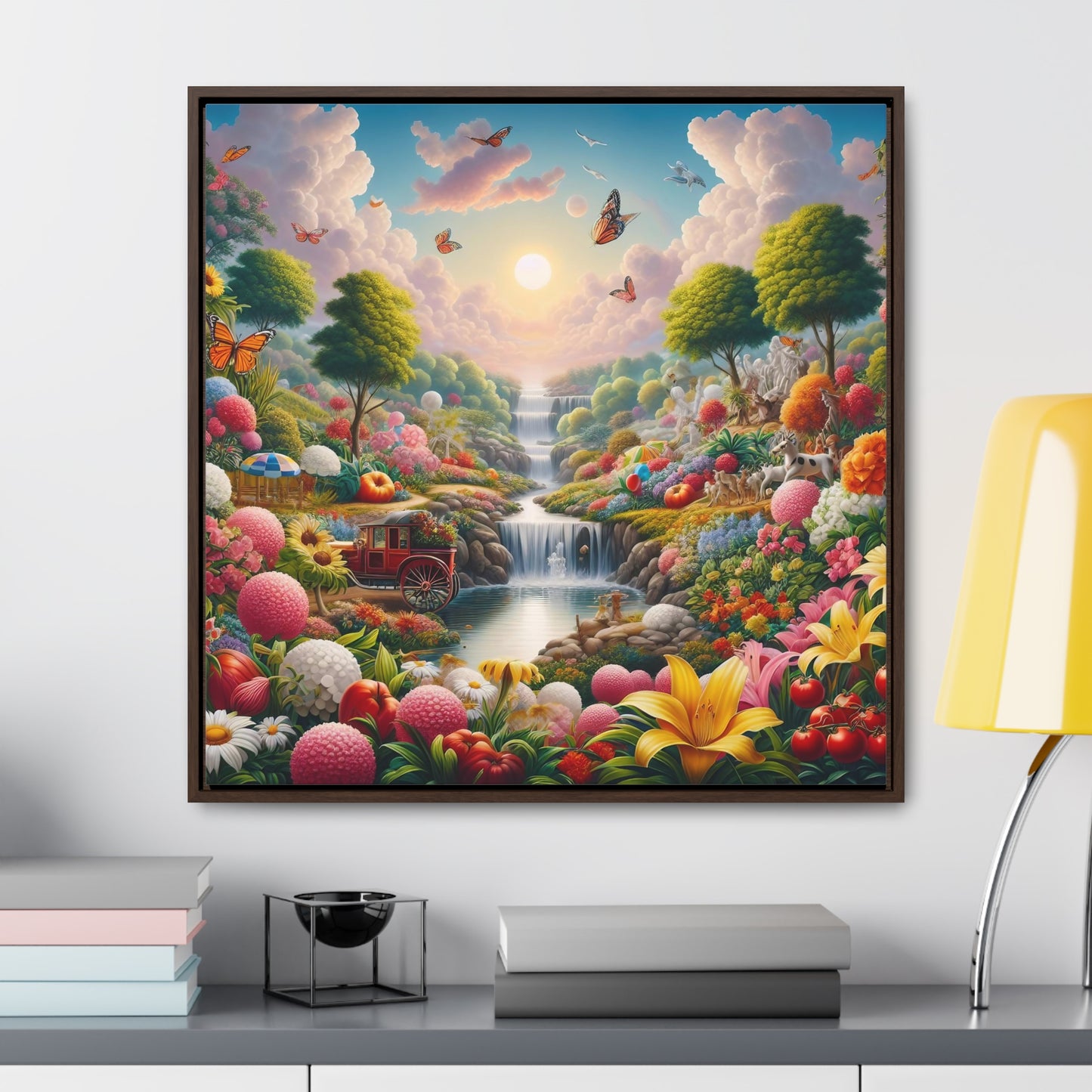 Framed Gallery Canvas Wrap - Spring 33