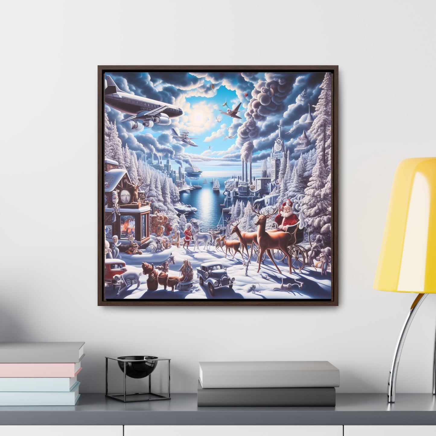 Framed Gallery Canvas Wrap - Winter 114