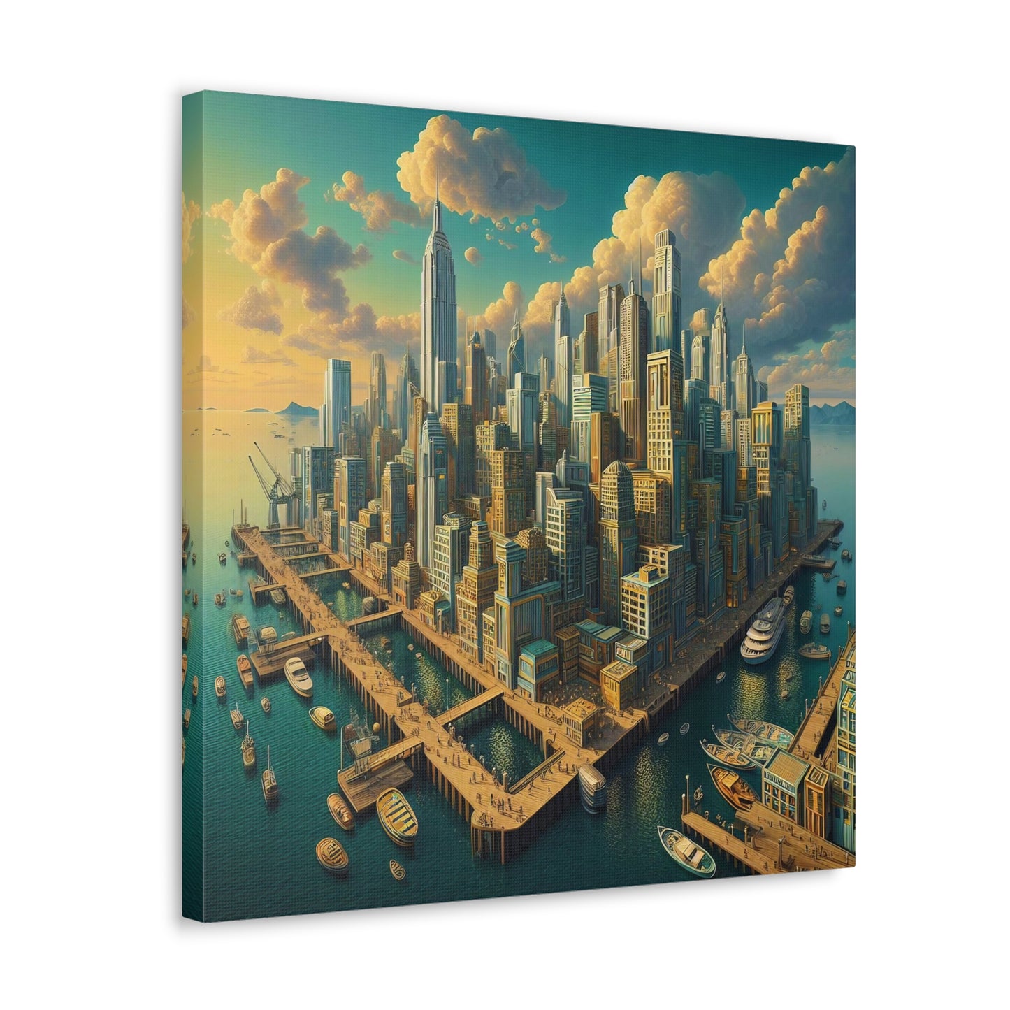 Canvas Gallery Wrap - Harbor 12