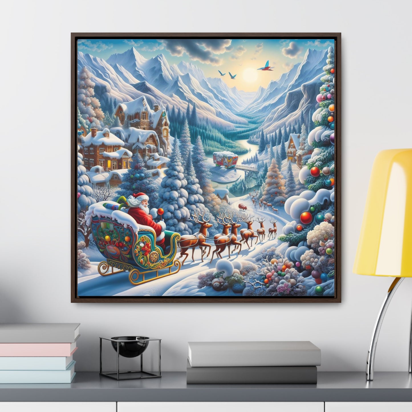 Framed Gallery Canvas Wrap - Winter 113