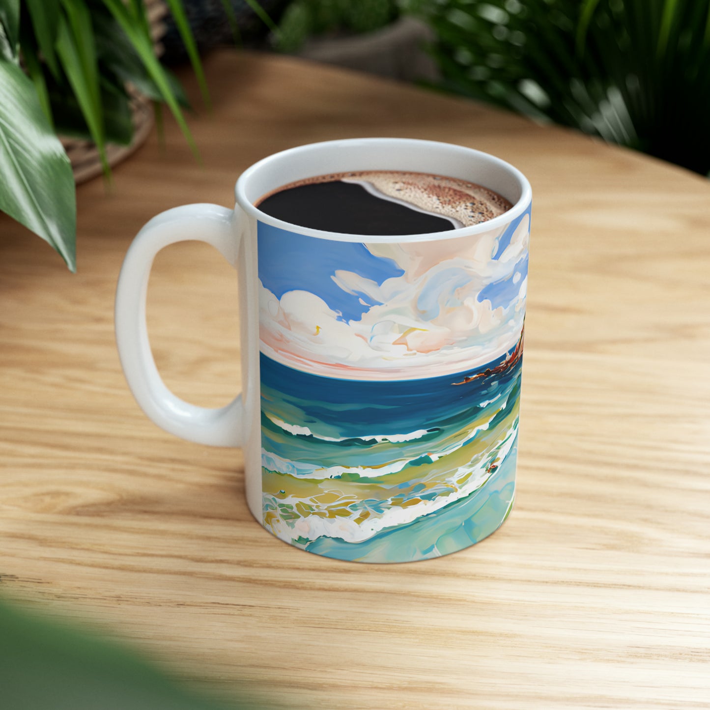 Ceramic Mug 11oz - Beach 12001