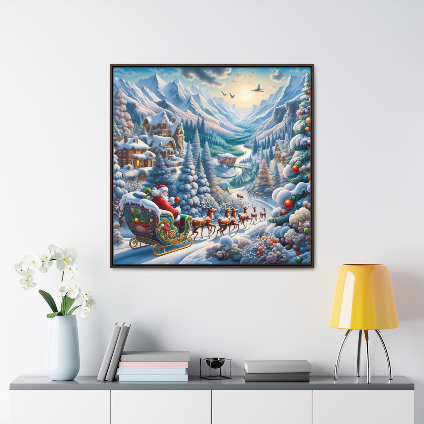 Framed Gallery Canvas Wrap - Winter 113