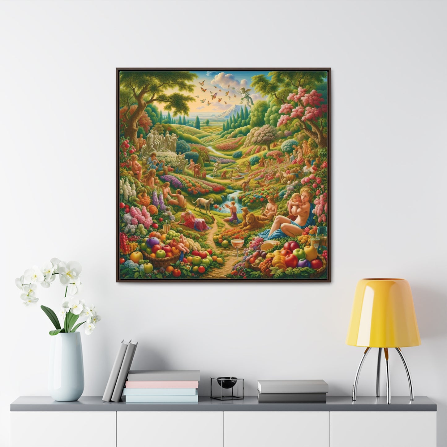 Framed Gallery Canvas Wrap - Spring 5