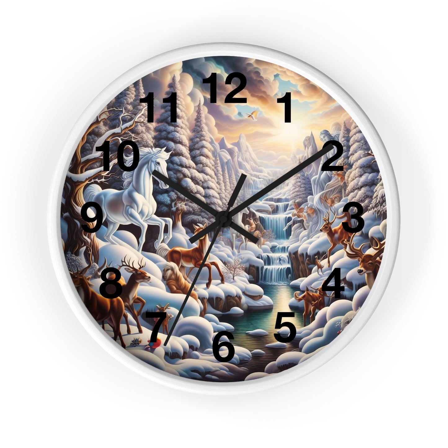 Wall Clock - Winter 116