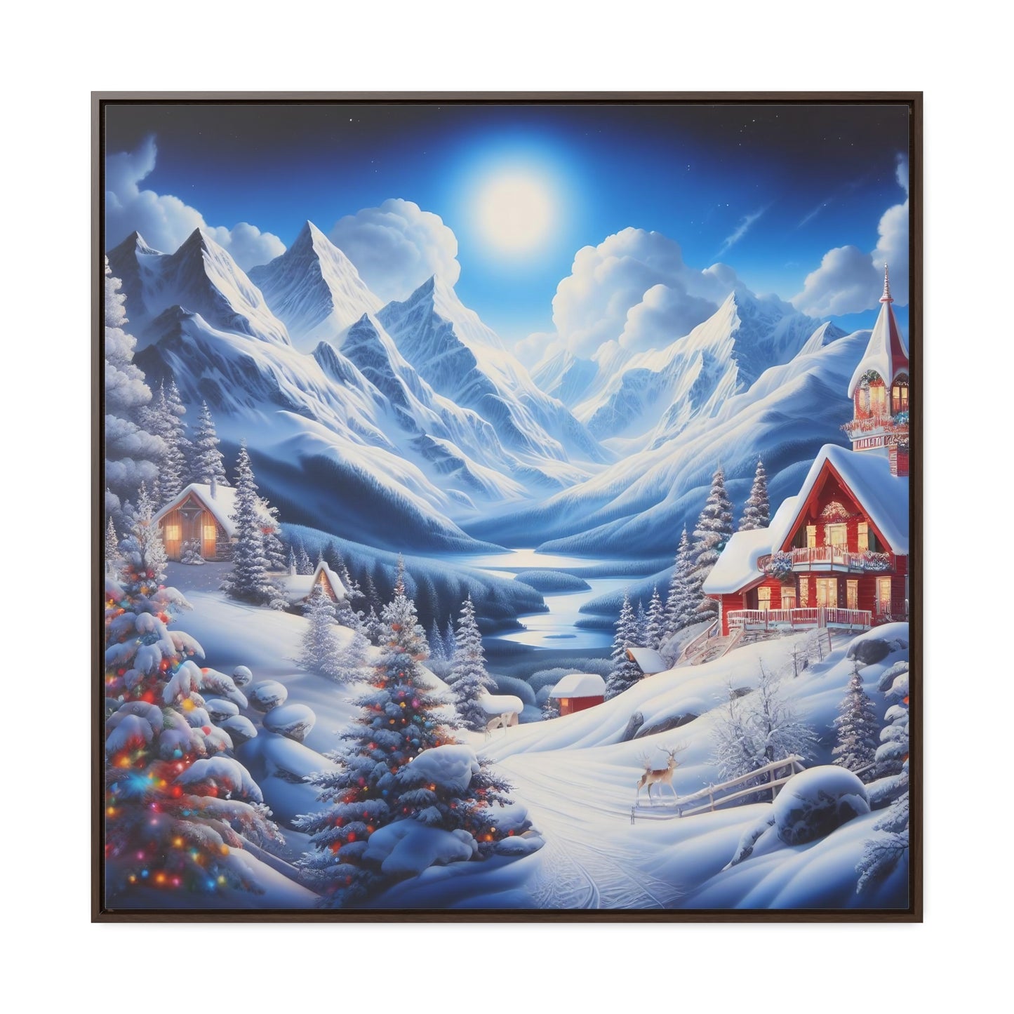 Framed Gallery Canvas Wrap - Winter 106