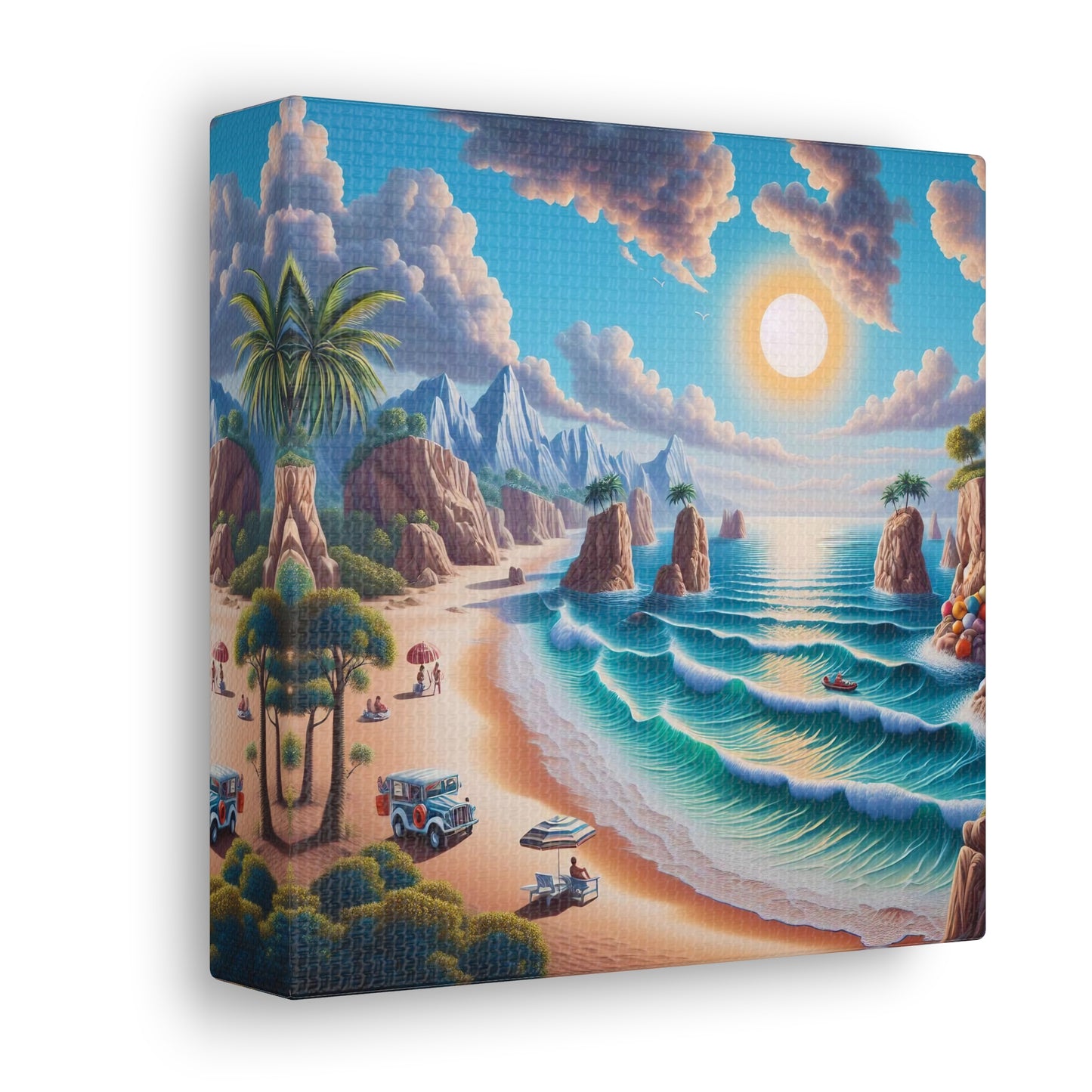 Canvas Gallery Wrap - Beach 4