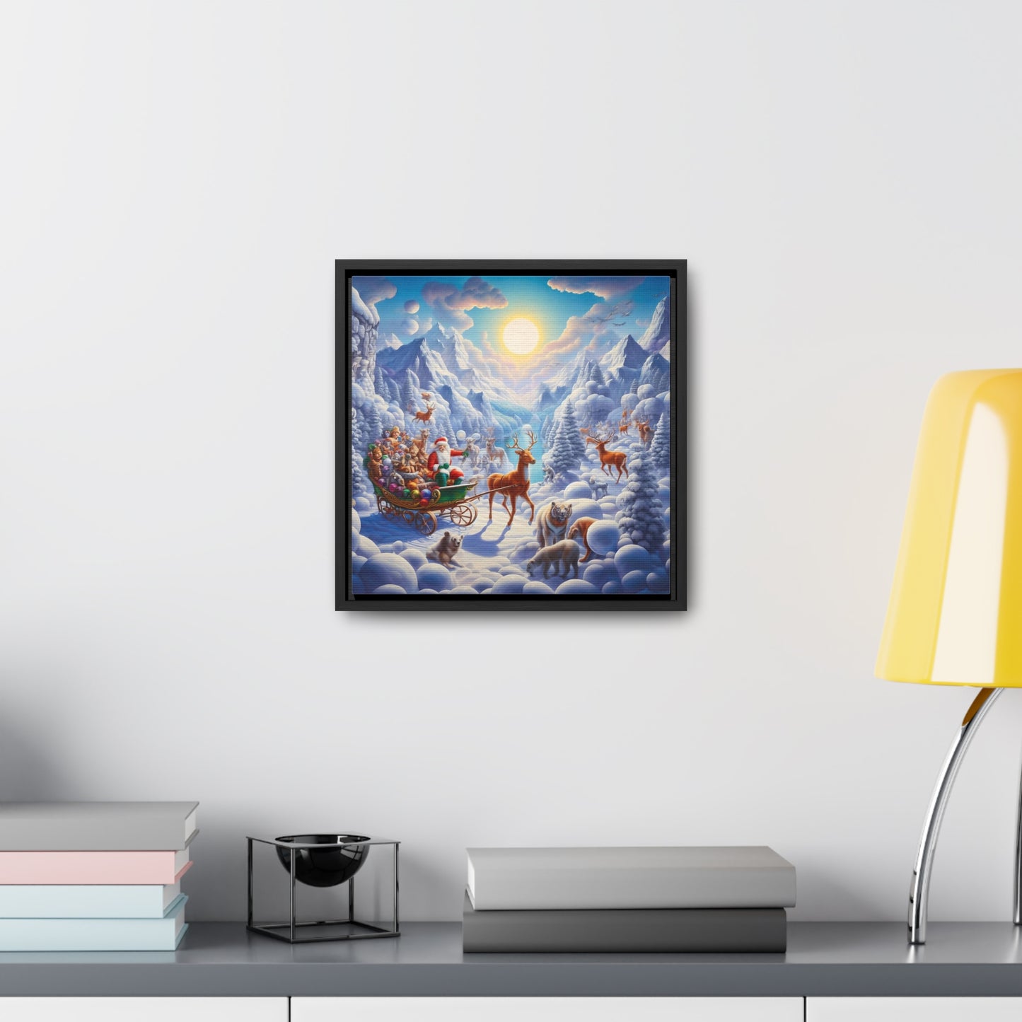 Framed Gallery Canvas Wrap - Winter 123