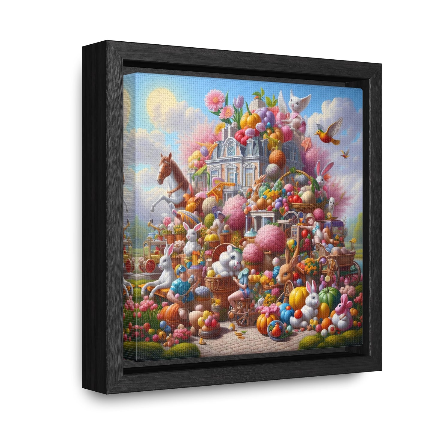 Framed Gallery Canvas Wrap - Spring 14