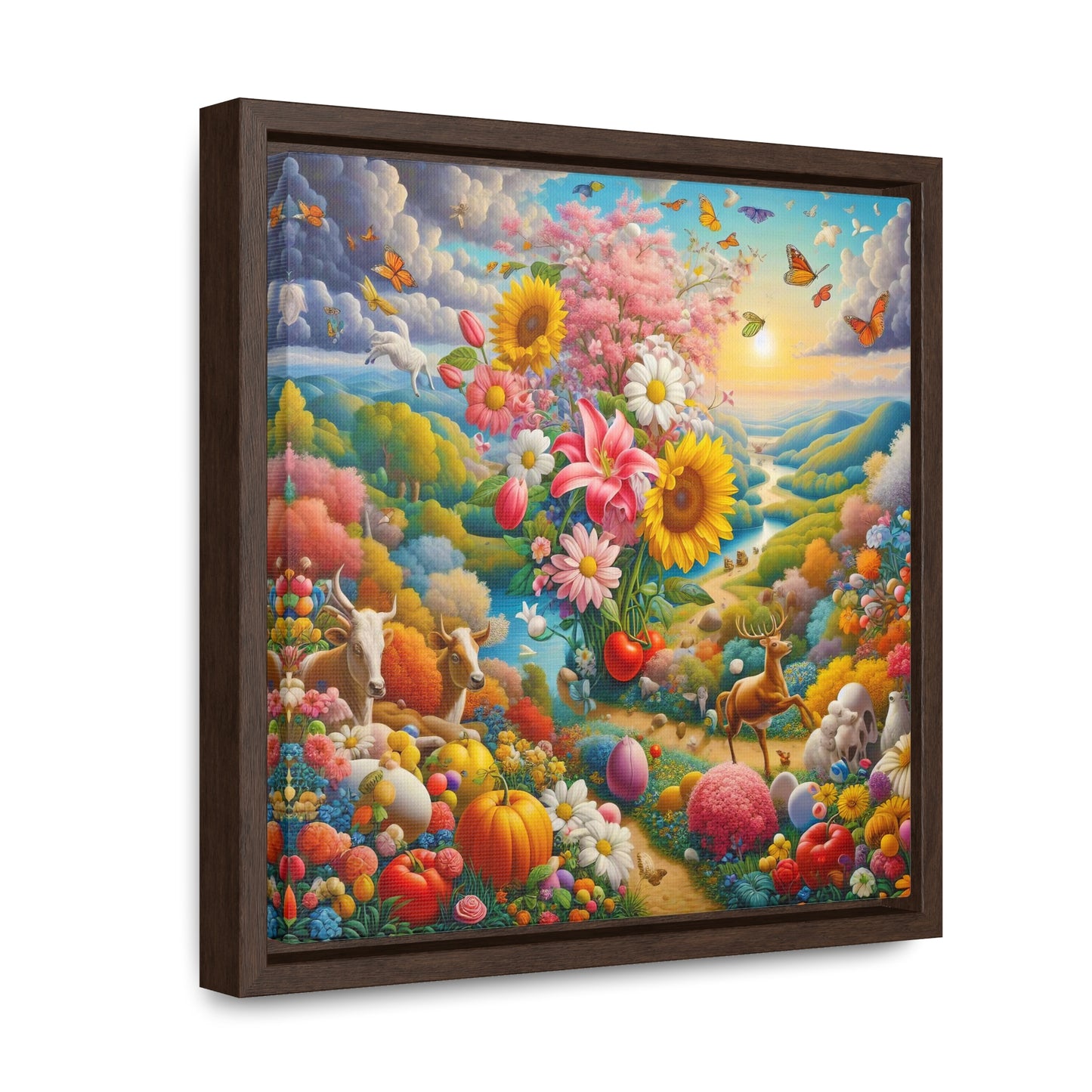 Framed Gallery Canvas Wrap - Spring 40