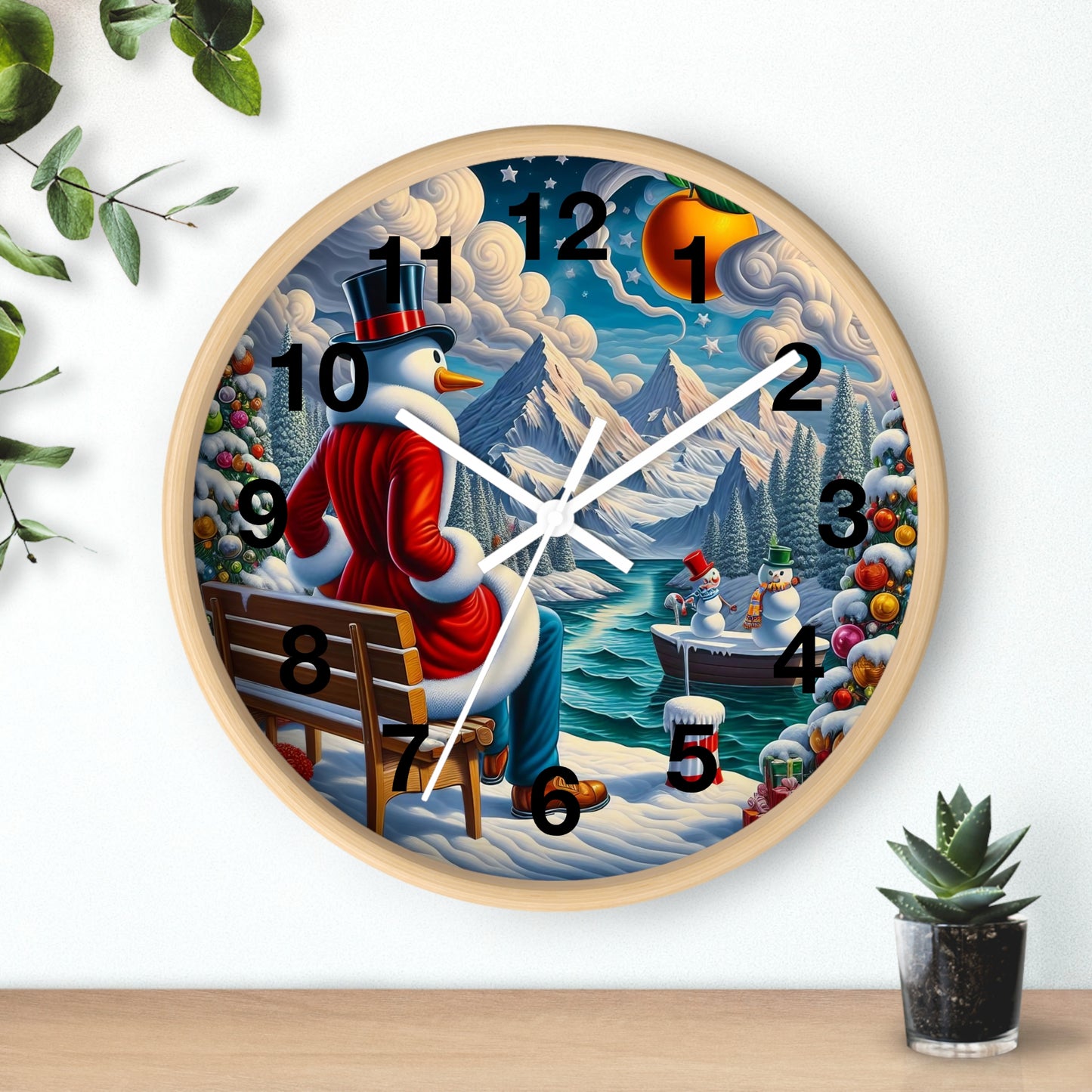 Wall Clock - Winter 101