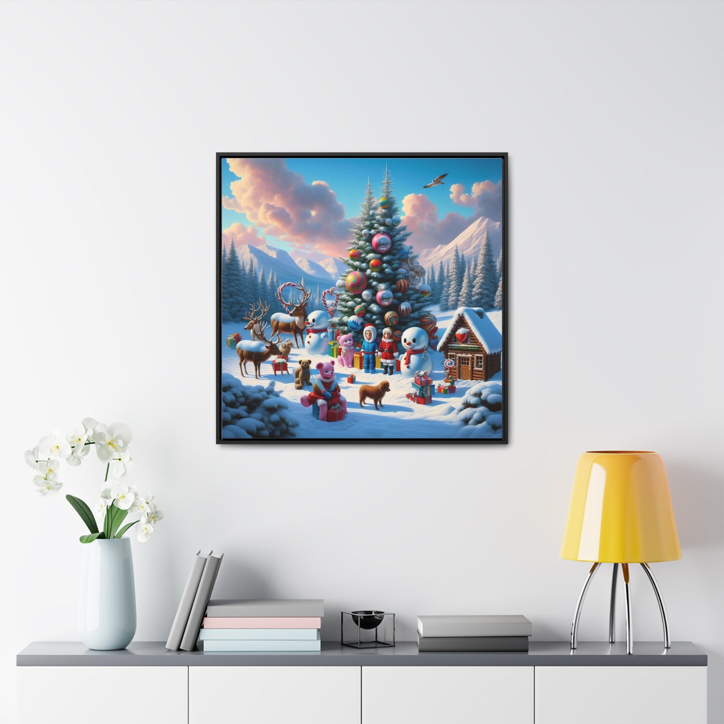 Framed Gallery Canvas Wrap - Winter 122