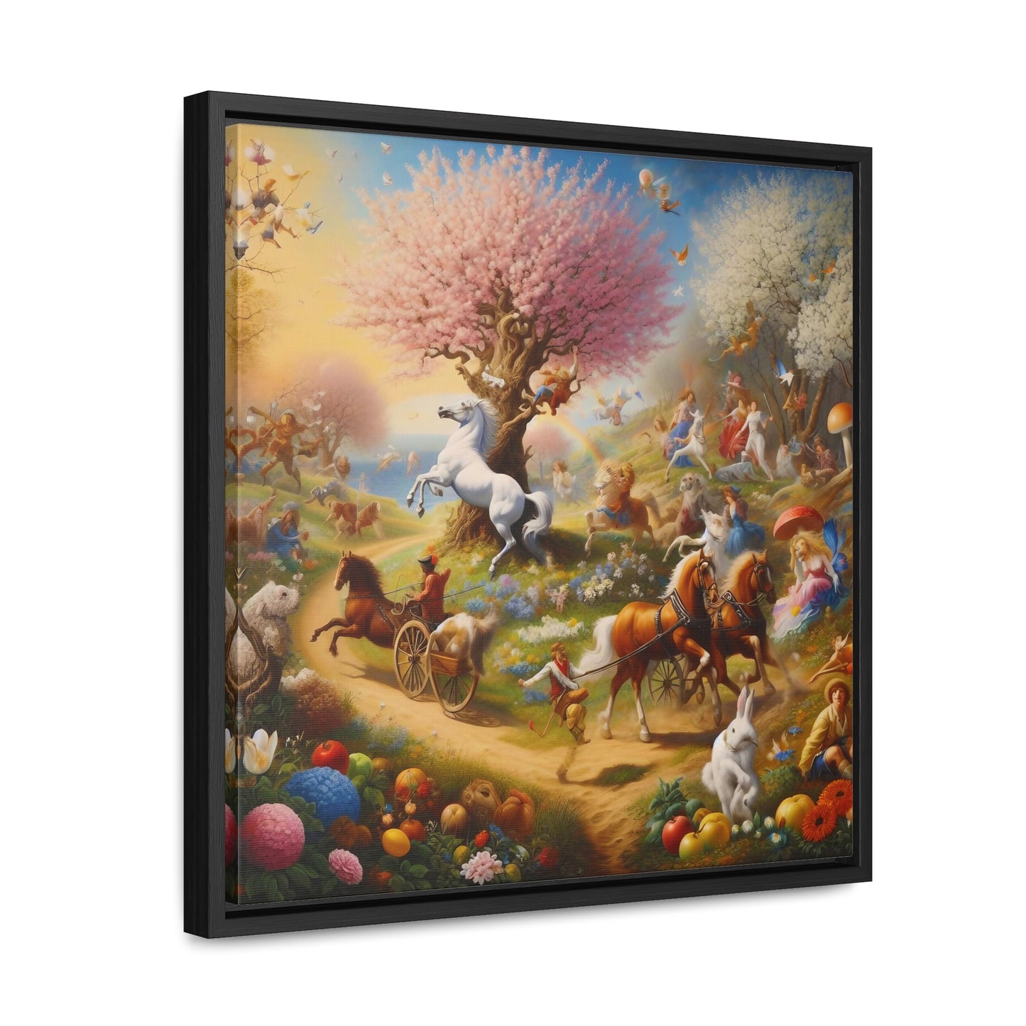 Framed Gallery Canvas Wrap - Spring 125