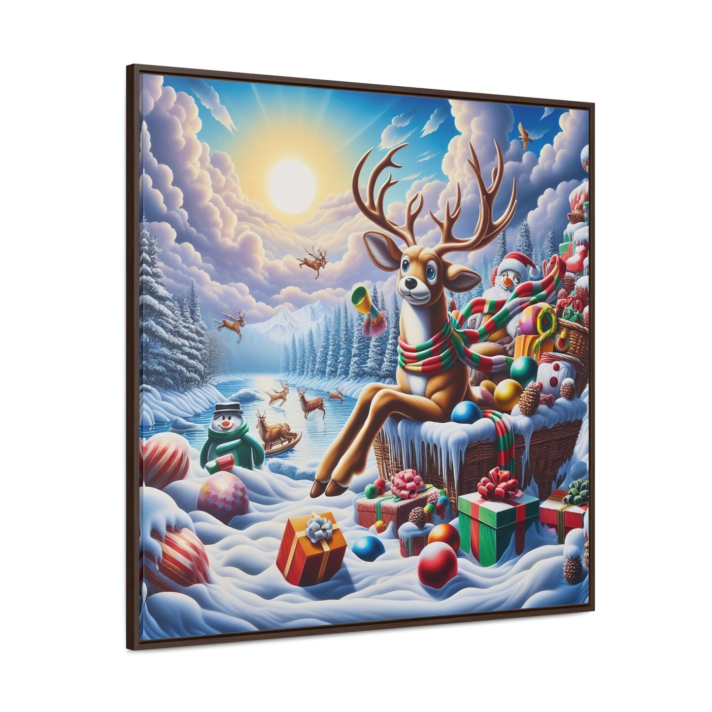 Framed Gallery Canvas Wrap - Winter 117