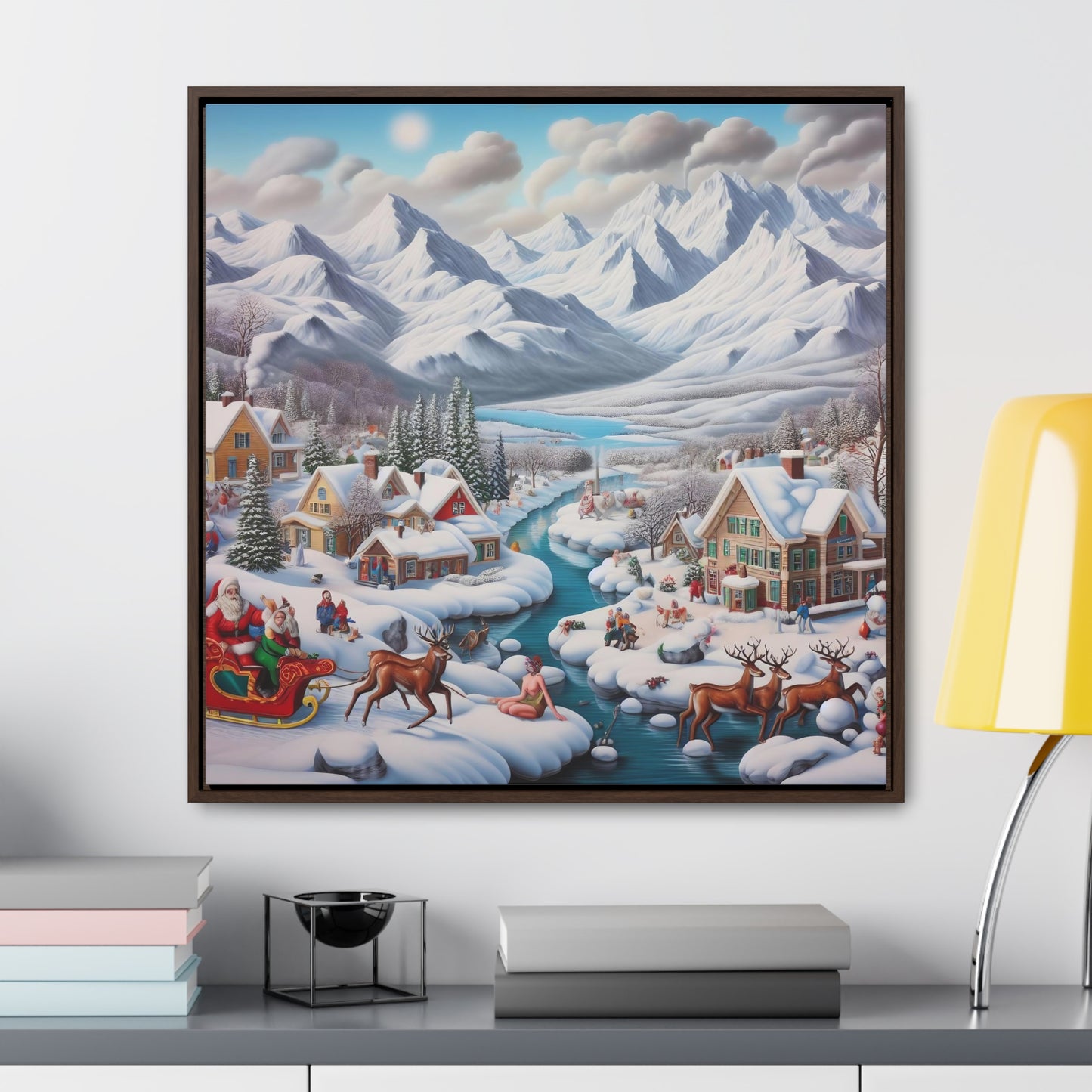 Framed Gallery Canvas Wrap - Winter 109