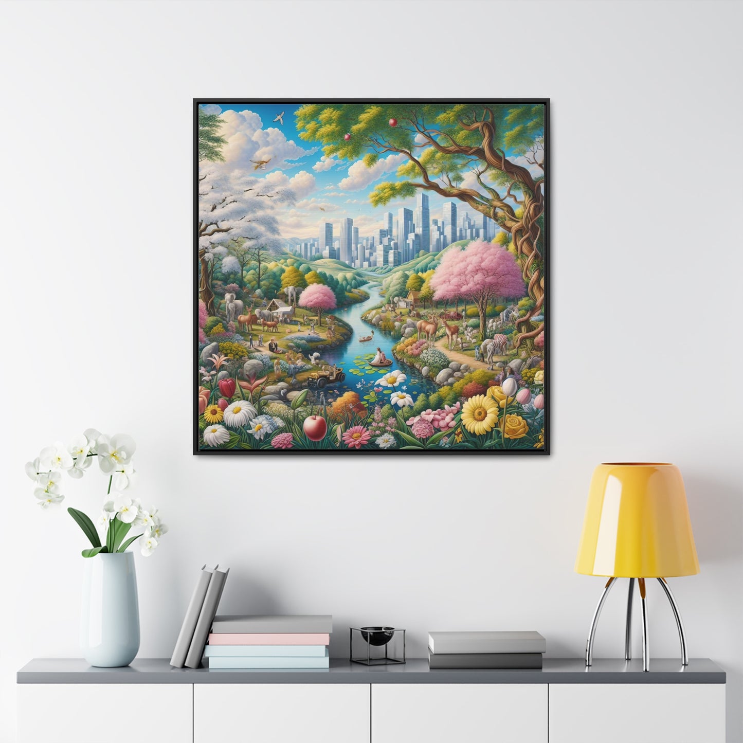 Framed Gallery Canvas Wrap - Spring 27