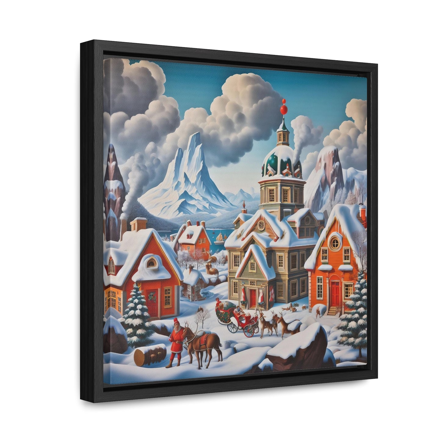 Framed Gallery Canvas Wrap - Winter 124