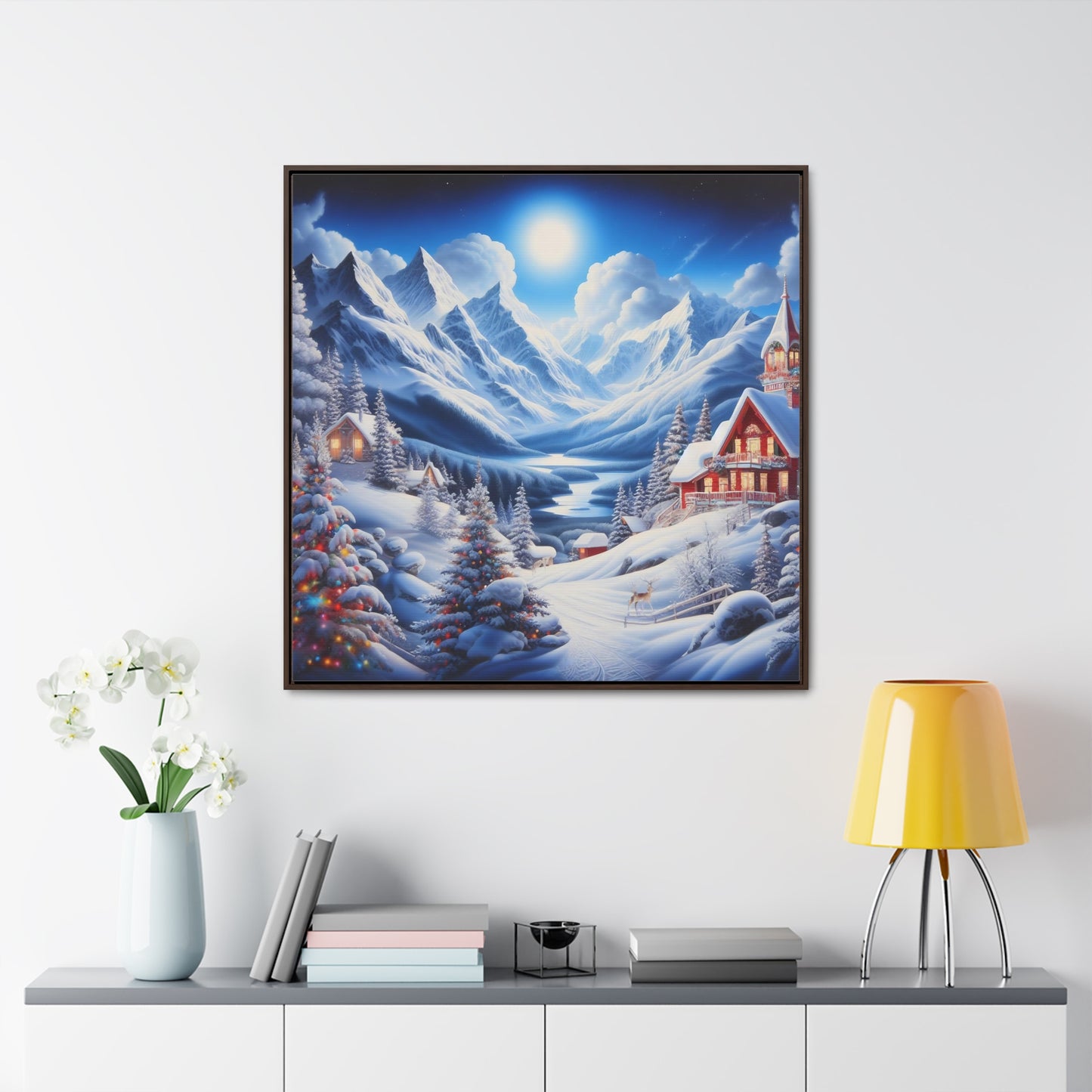 Framed Gallery Canvas Wrap - Winter 106