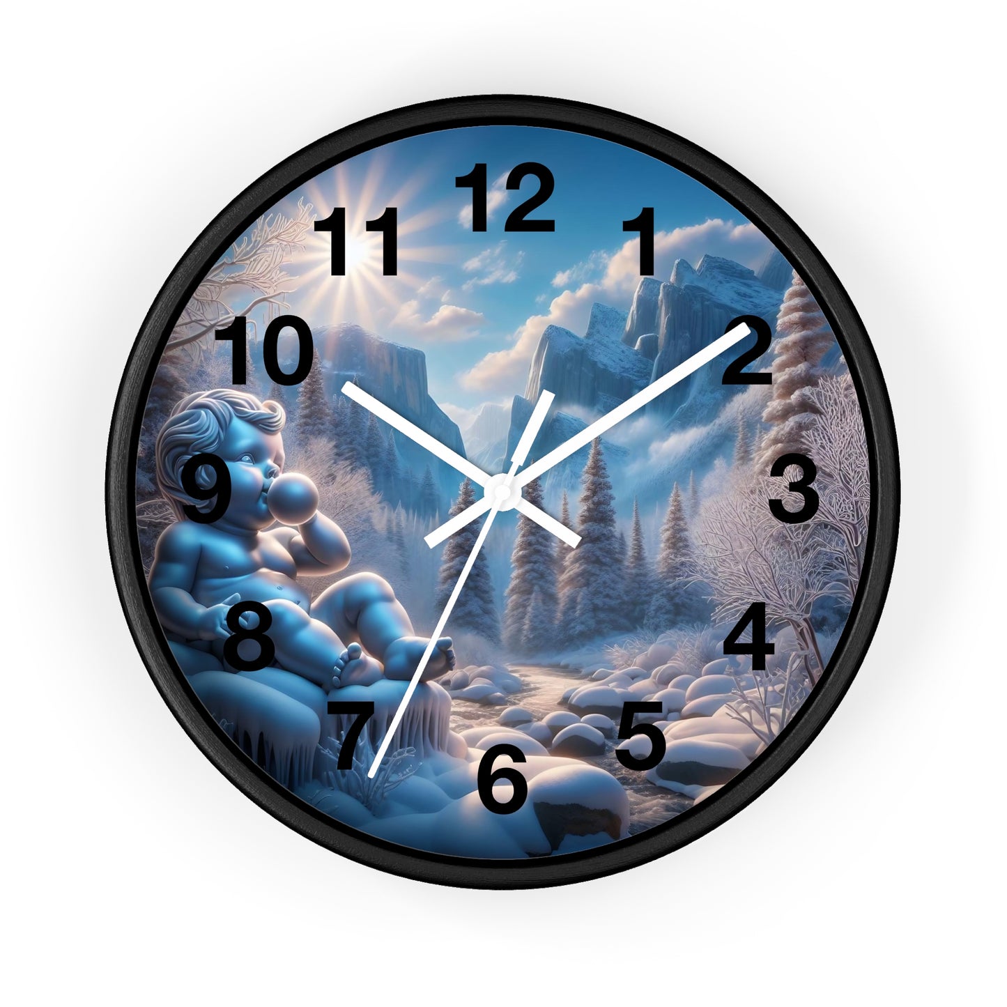 Wall Clock - Winter 119