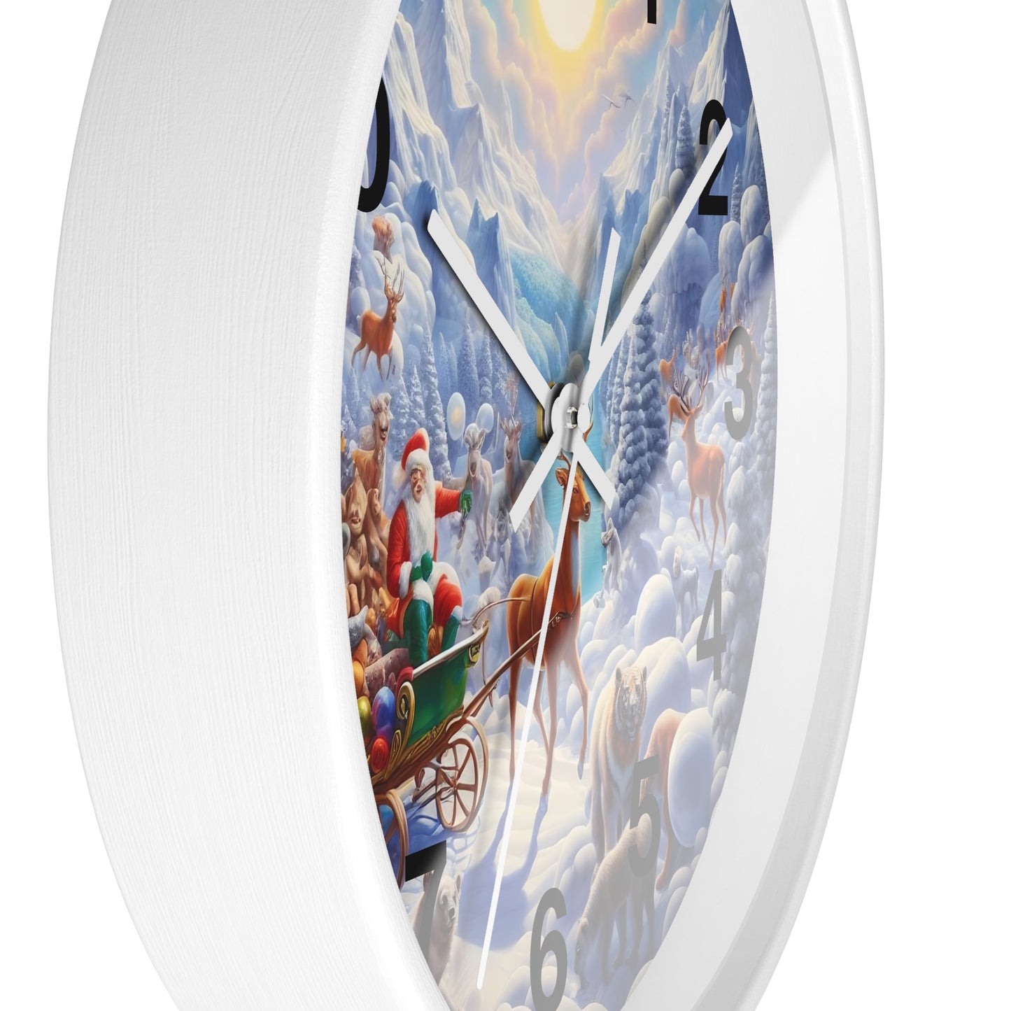 Wall Clock - Winter 123