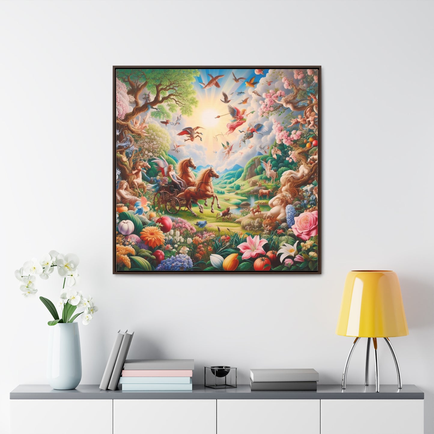 Framed Gallery Canvas Wrap - Spring 131