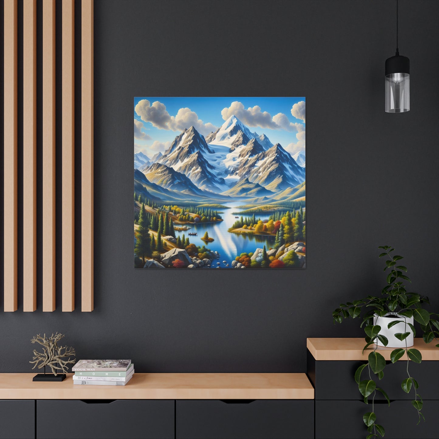 Canvas Gallery Wrap - Mountains 1