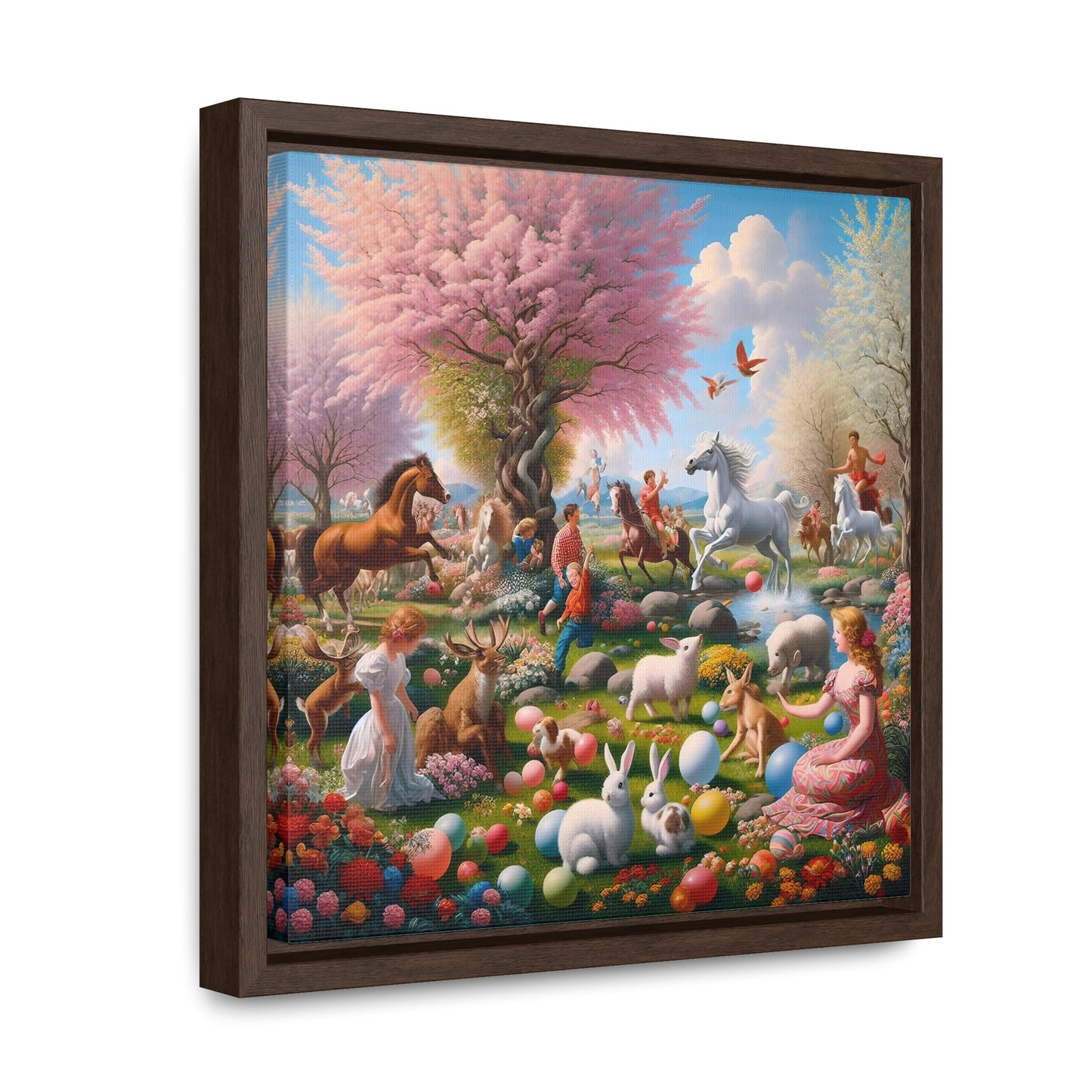 Framed Gallery Canvas Wrap - Spring 43