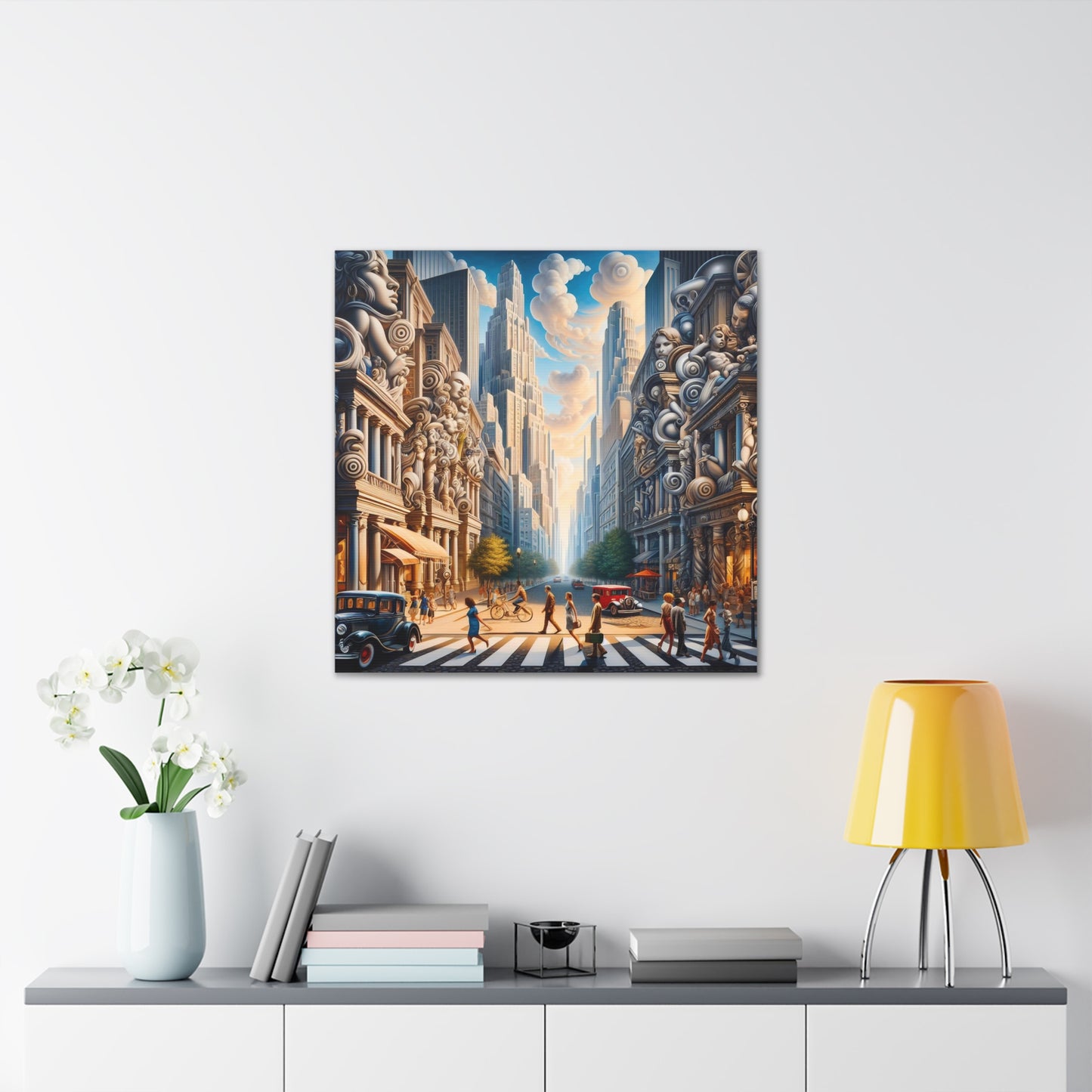 Canvas Gallery Wrap - City 2