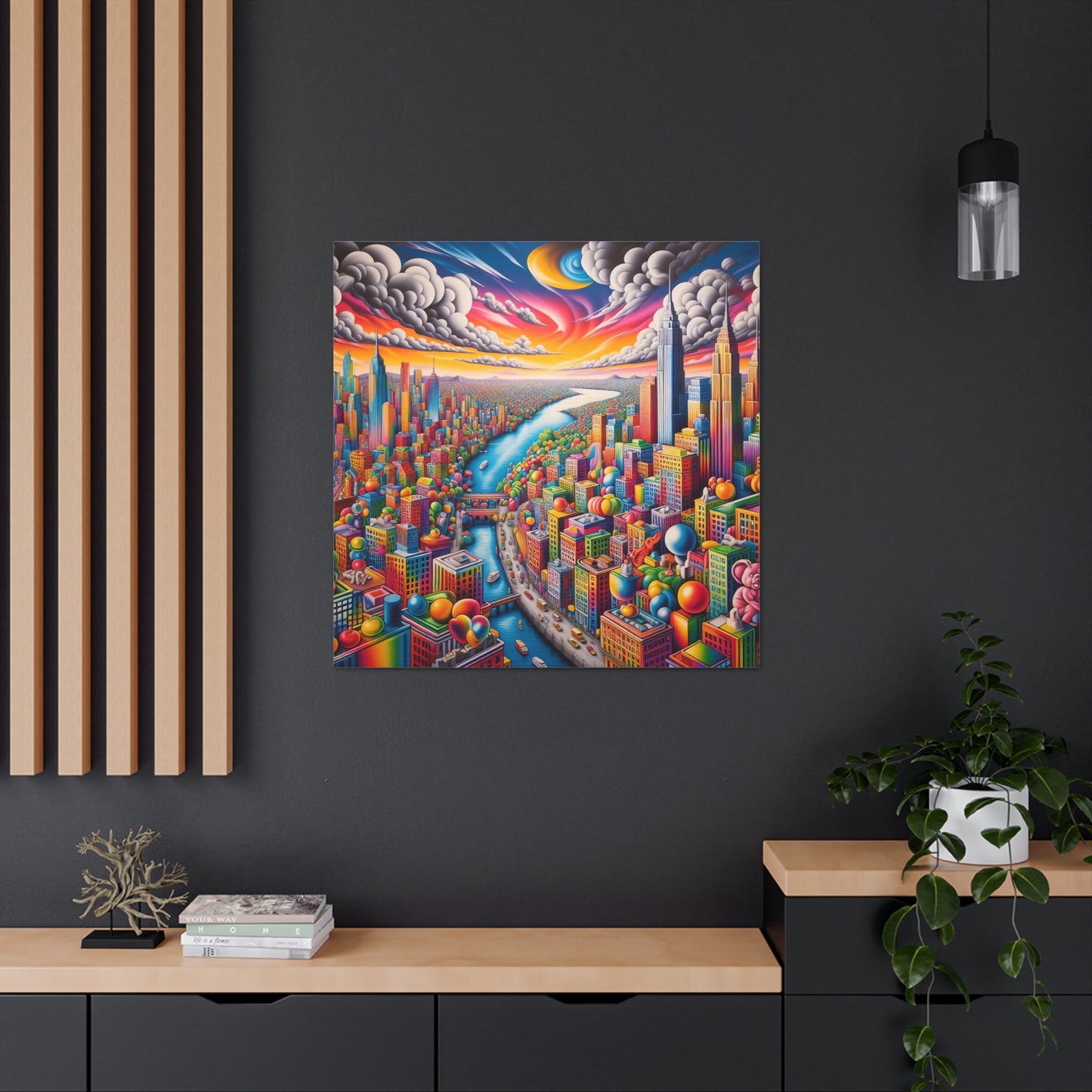 Canvas Gallery Wrap - City 15