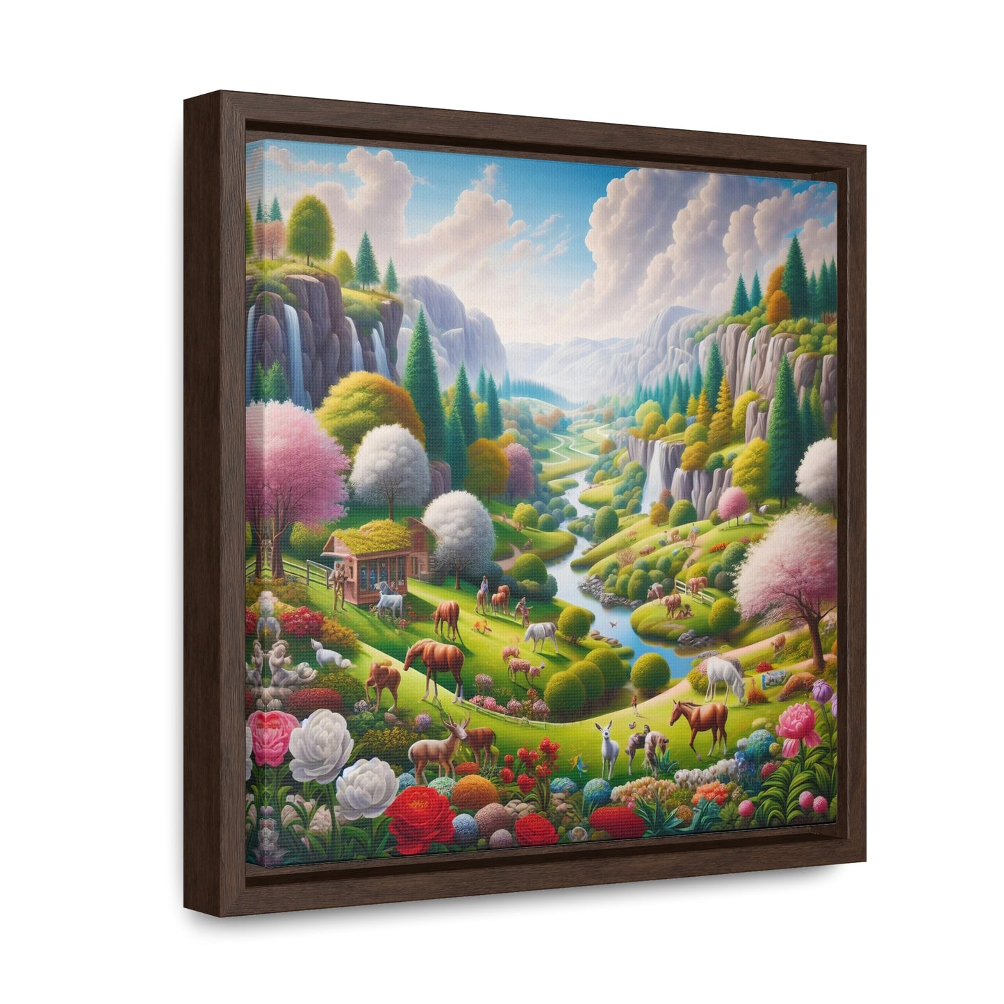 Framed Gallery Canvas Wrap - Spring 48