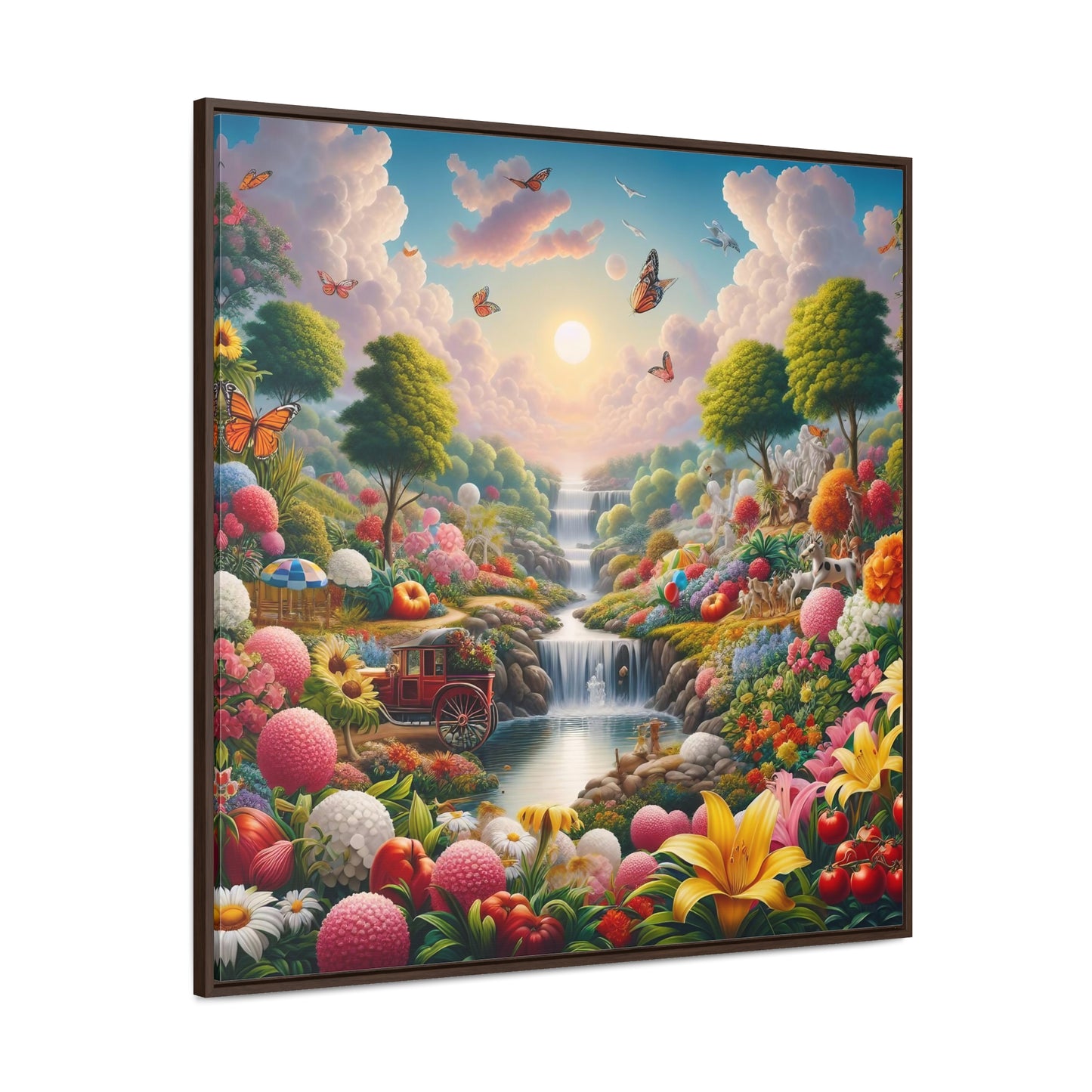 Framed Gallery Canvas Wrap - Spring 33