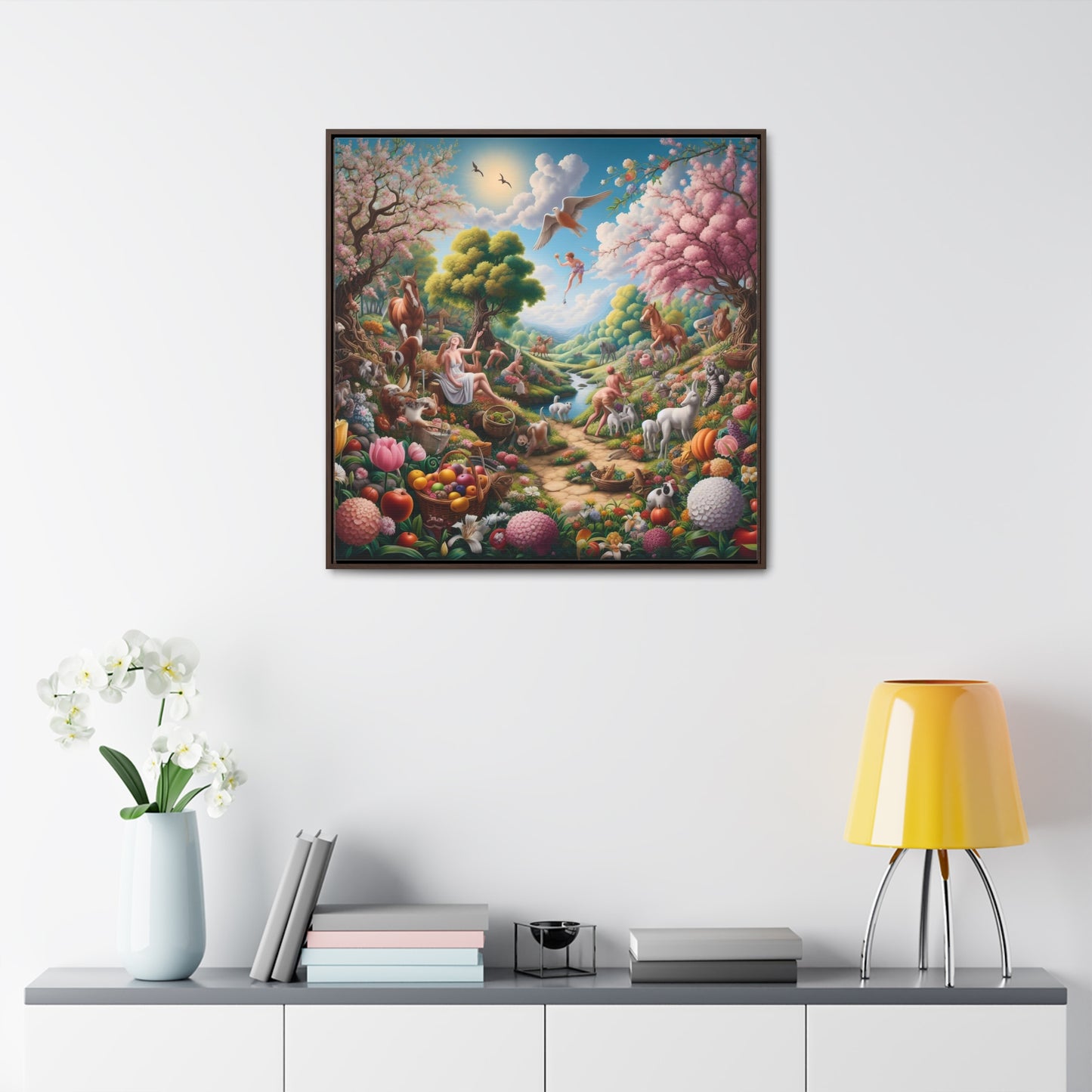 Framed Gallery Canvas Wrap - Spring 4