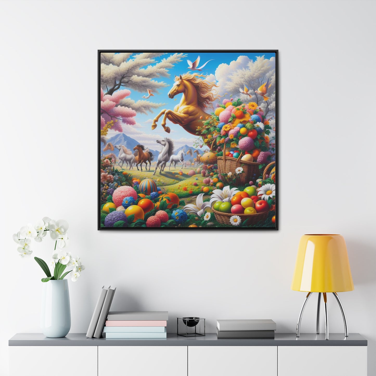 Framed Gallery Canvas Wrap - Spring 31