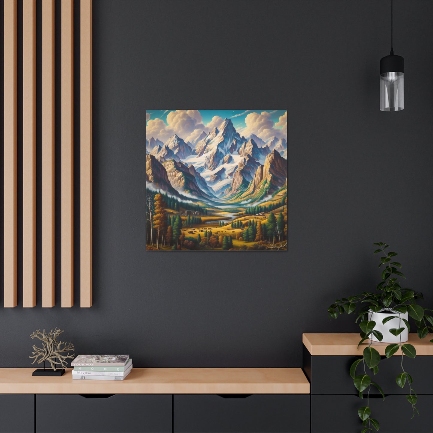 Canvas Gallery Wrap - Mountains 11